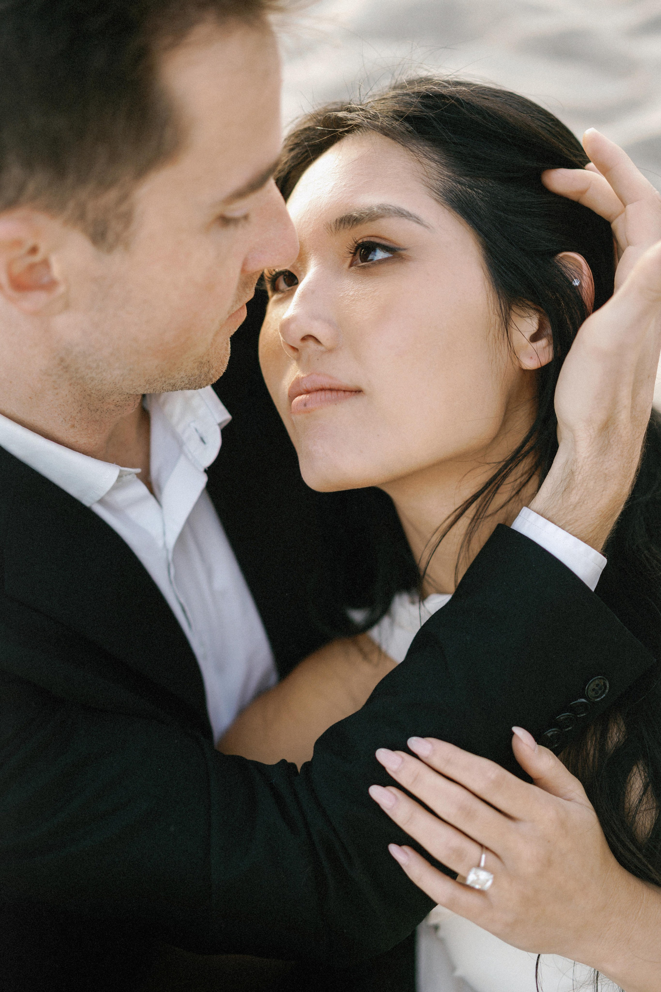 S&B Engagement Photoshoot at Treasure Island Beach, California. Wedding Photography & Videography Team in California, Los Angeles, San Francisco, San Diego and Travel