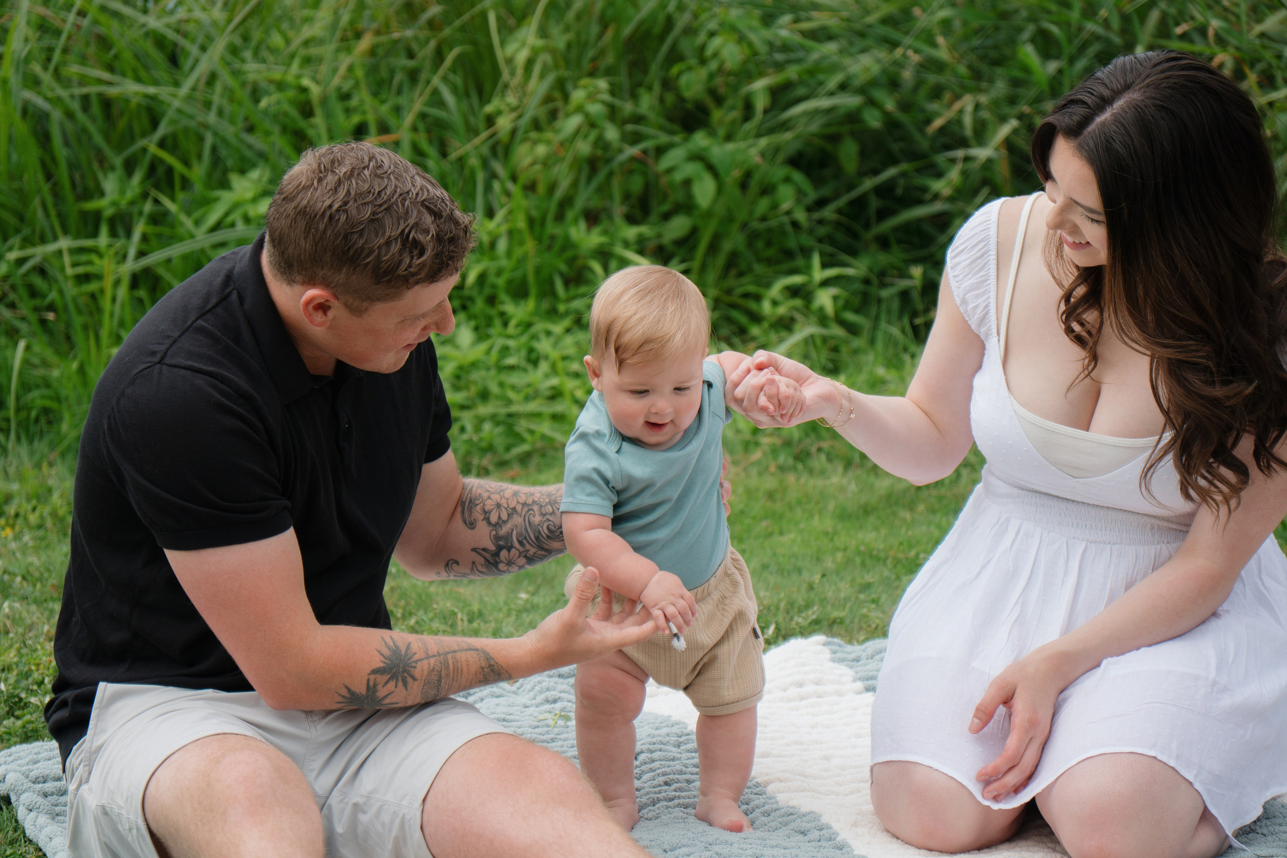 Austin’s family. Photographer in Washington Sophia D