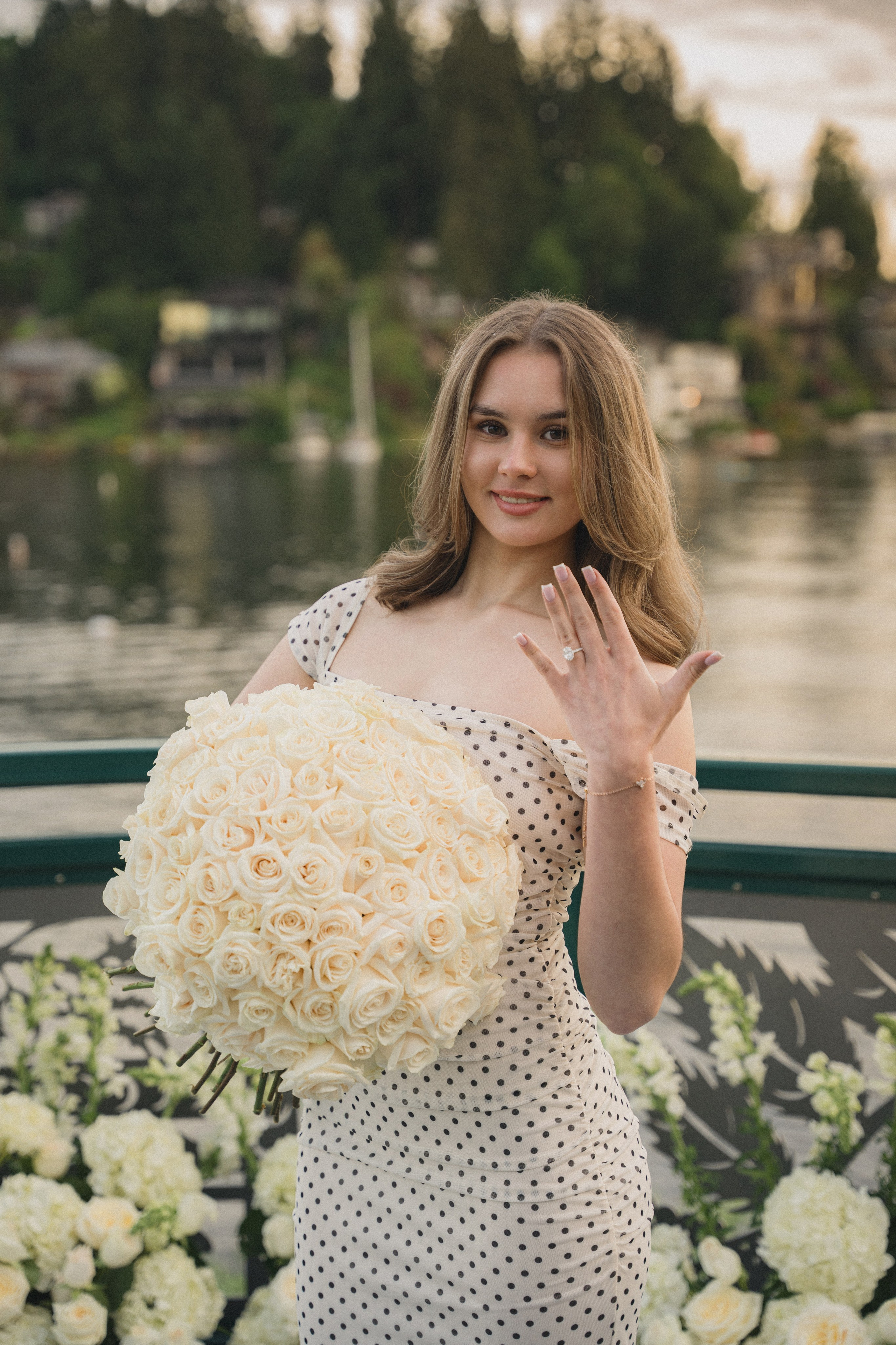 Ilya and Olena proposal. Photographer in Washington Sophia D