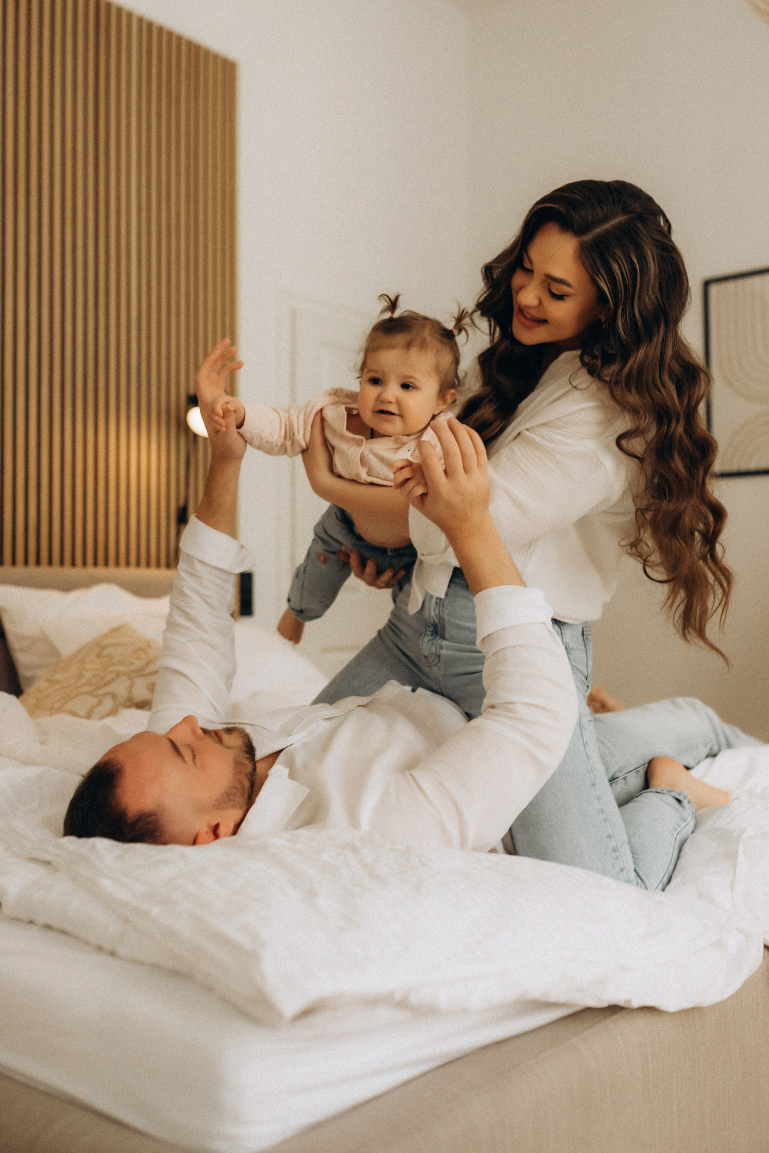 1 year old at home. Семейный фотограф Лейпциг, Германия