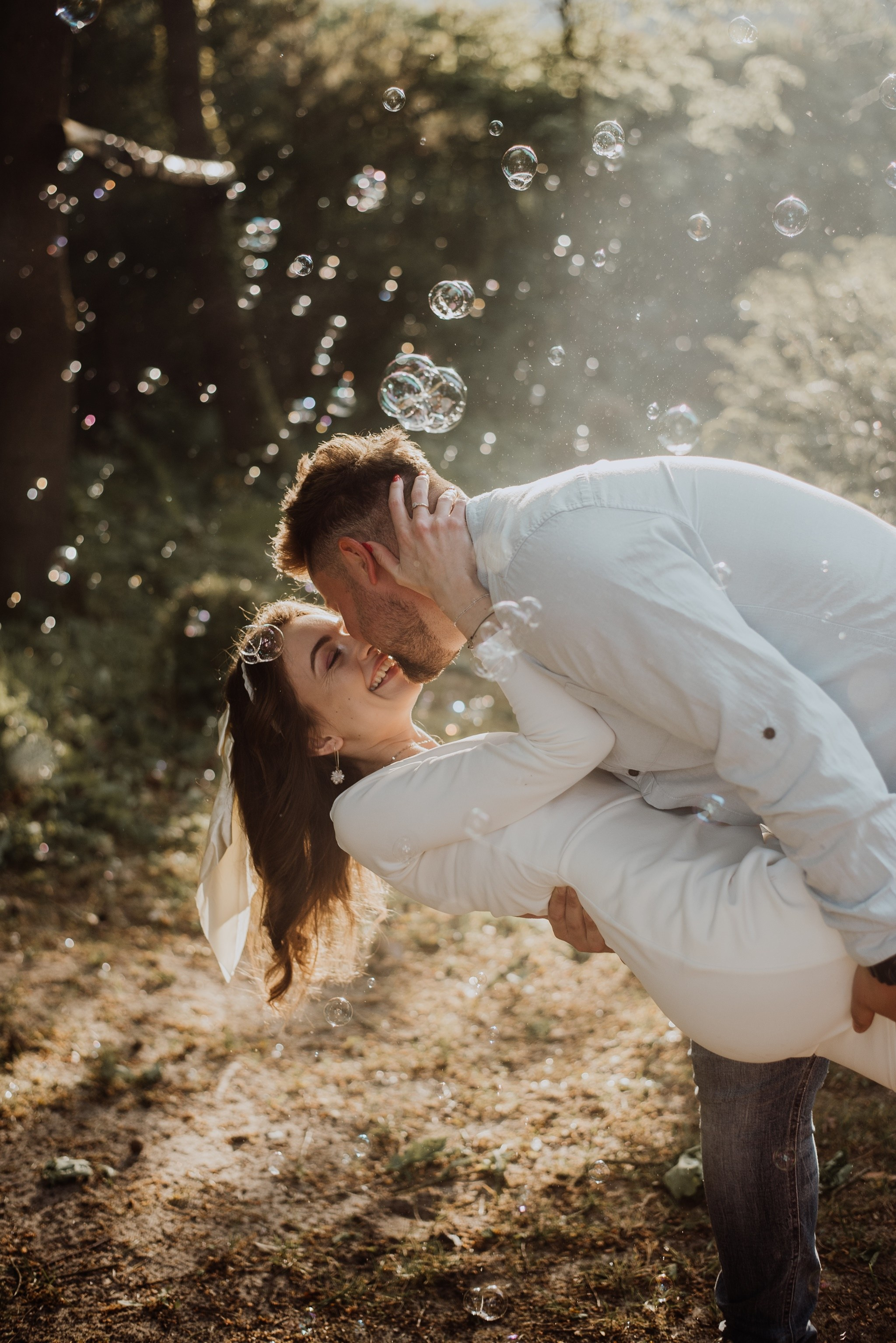 Sesja narzeczeńska Ewelina i Paweł. Dominika Strachacka Fotografia | Fotograf ślubny i rodzinny Opole Lubelskie Lublin