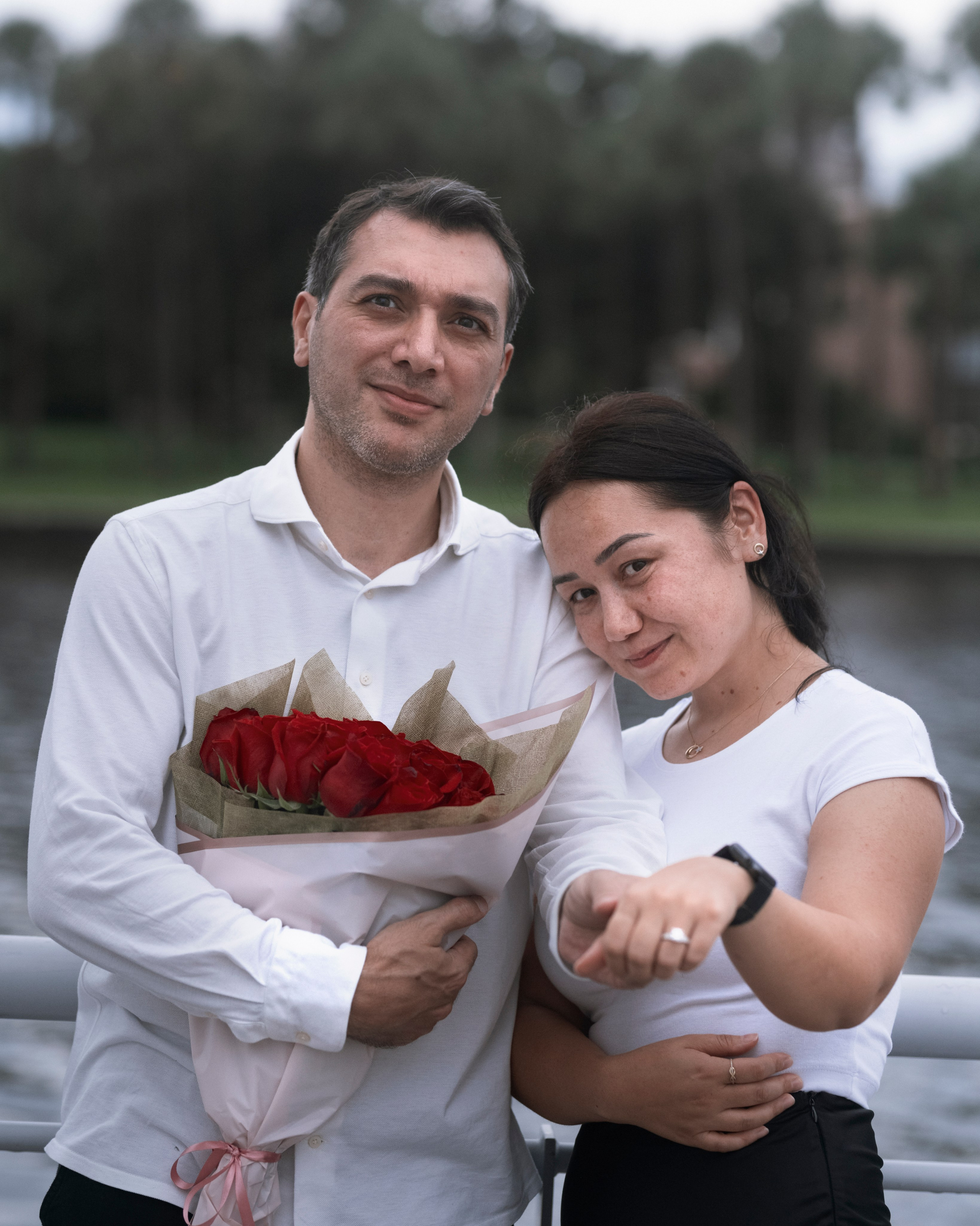 Secret Proposal. Portrait, kids and family photographer in Wesley Chapel Alina Alice Osipova