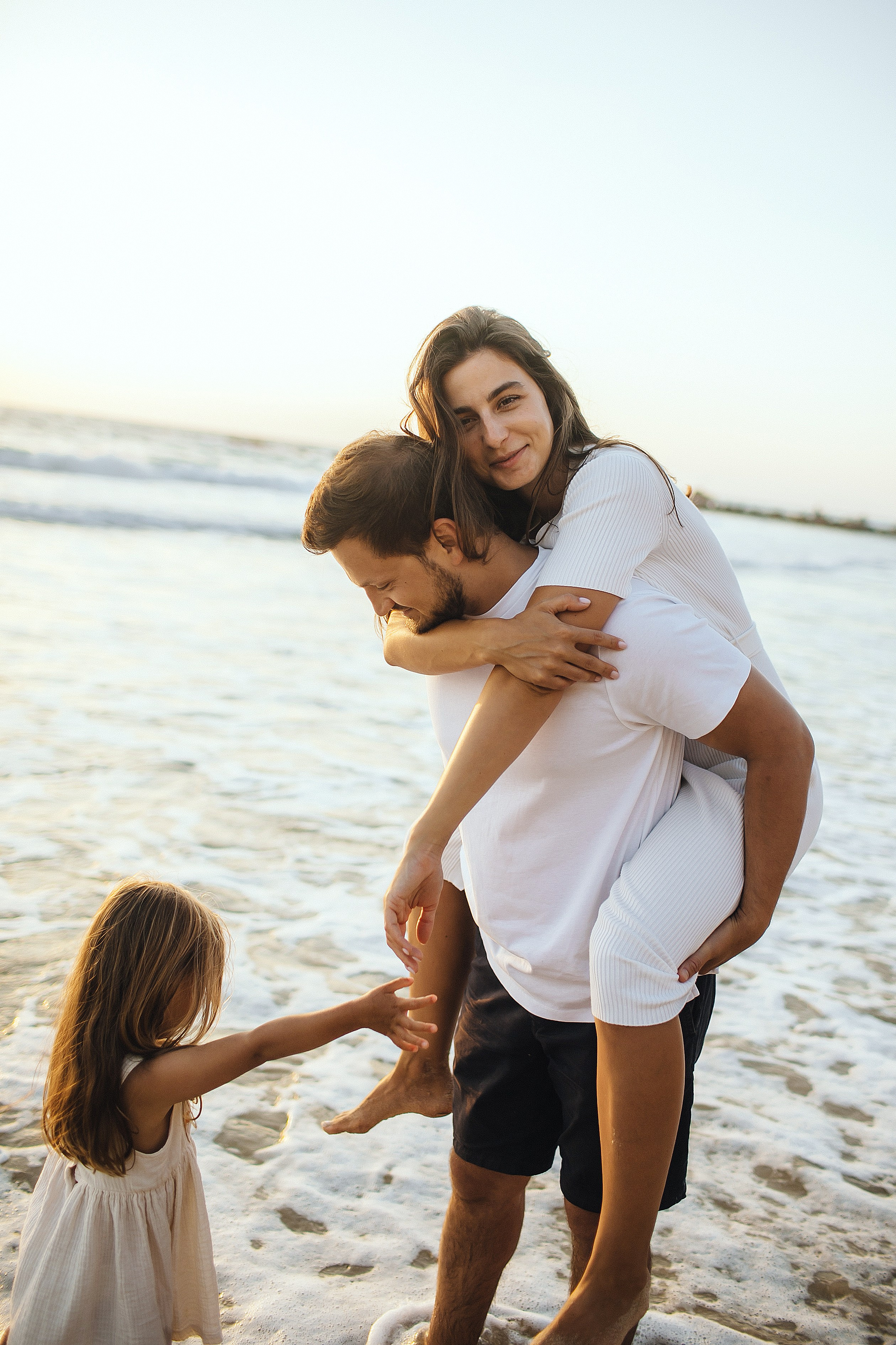 Bat Yam beach. Family photographer in Israel