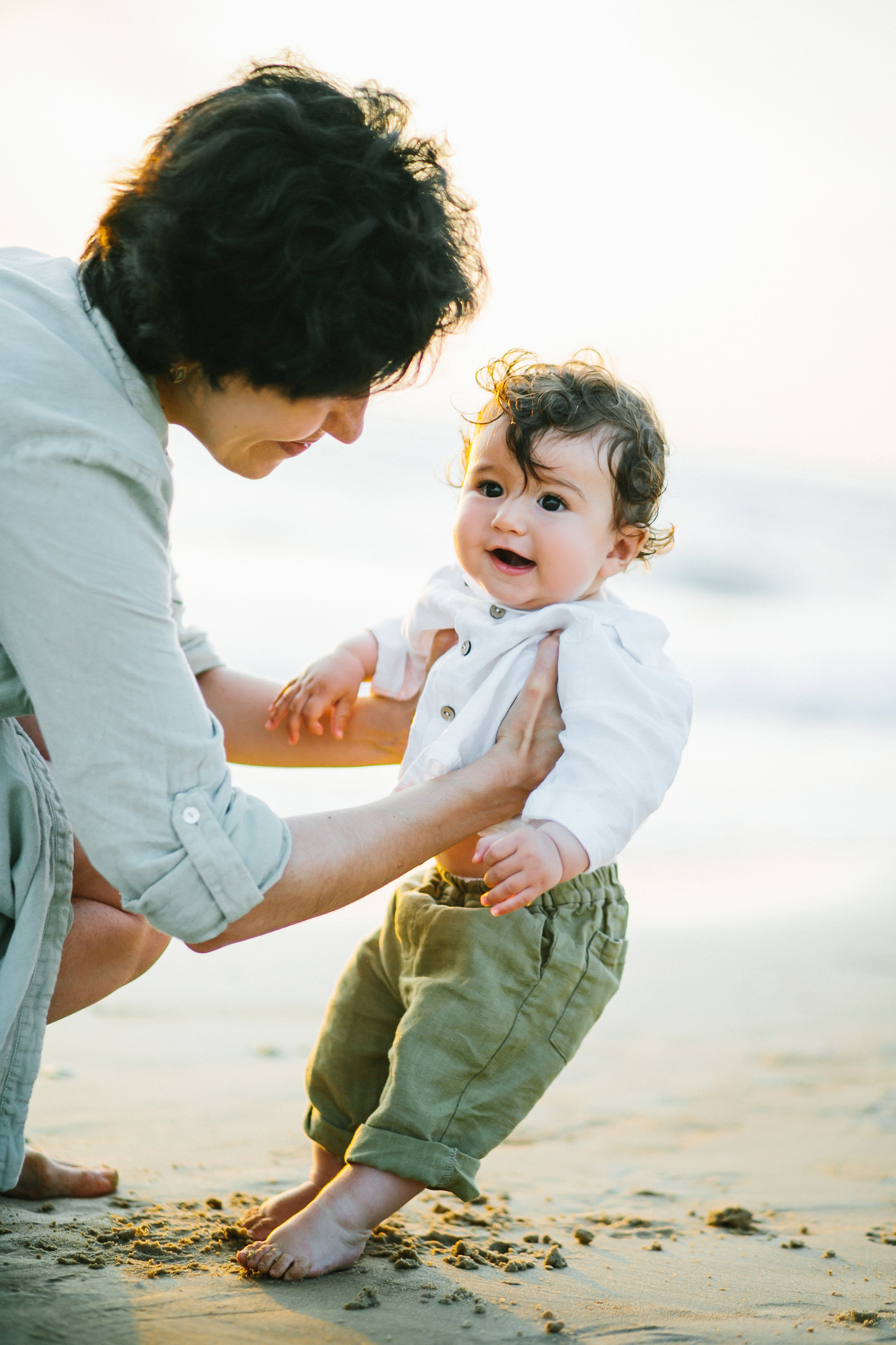Studentim beach / Eithan 9 month. Family photographer in Israel
