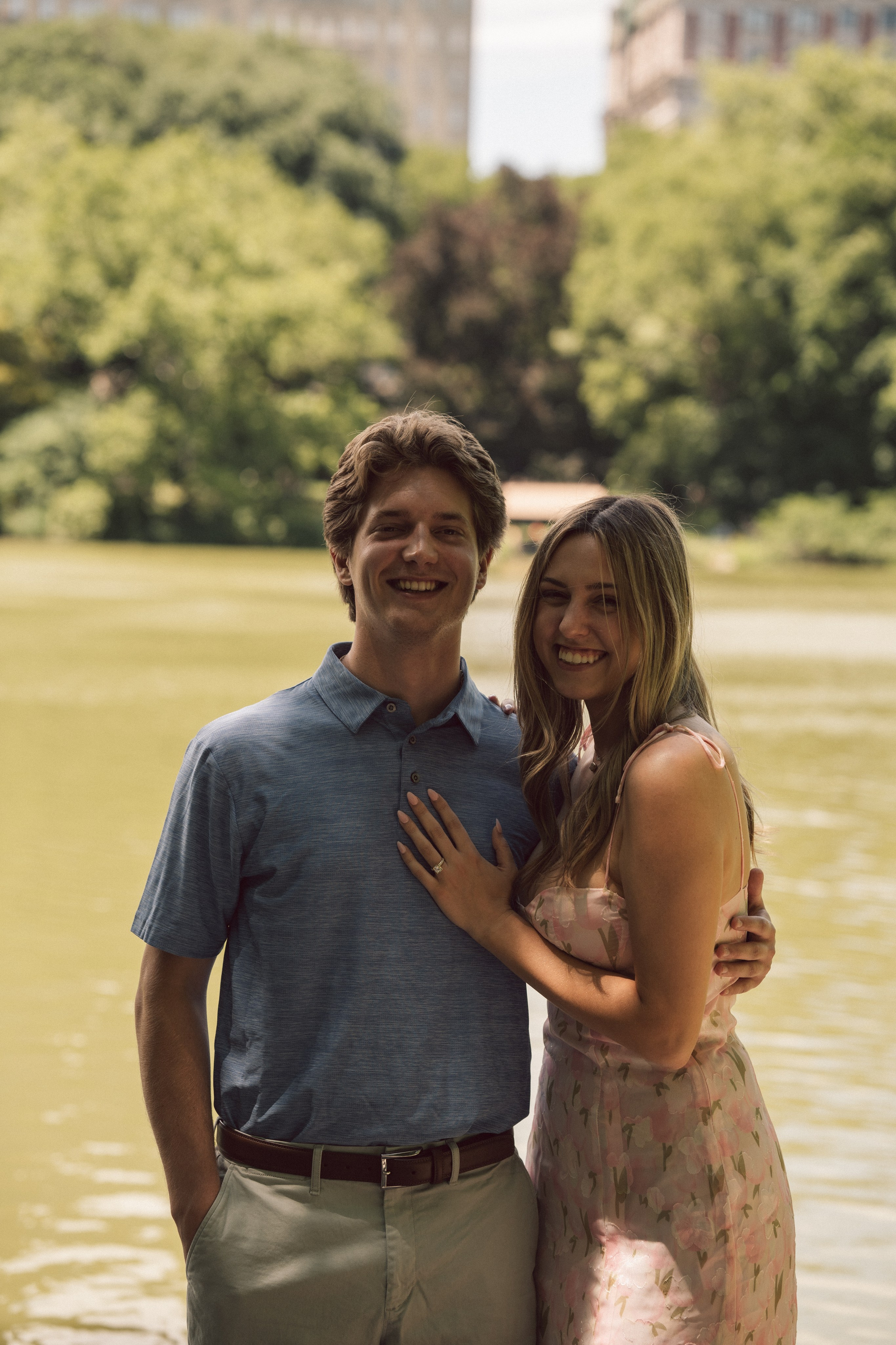 Surprise proposal Central Park. New York + destination photographer