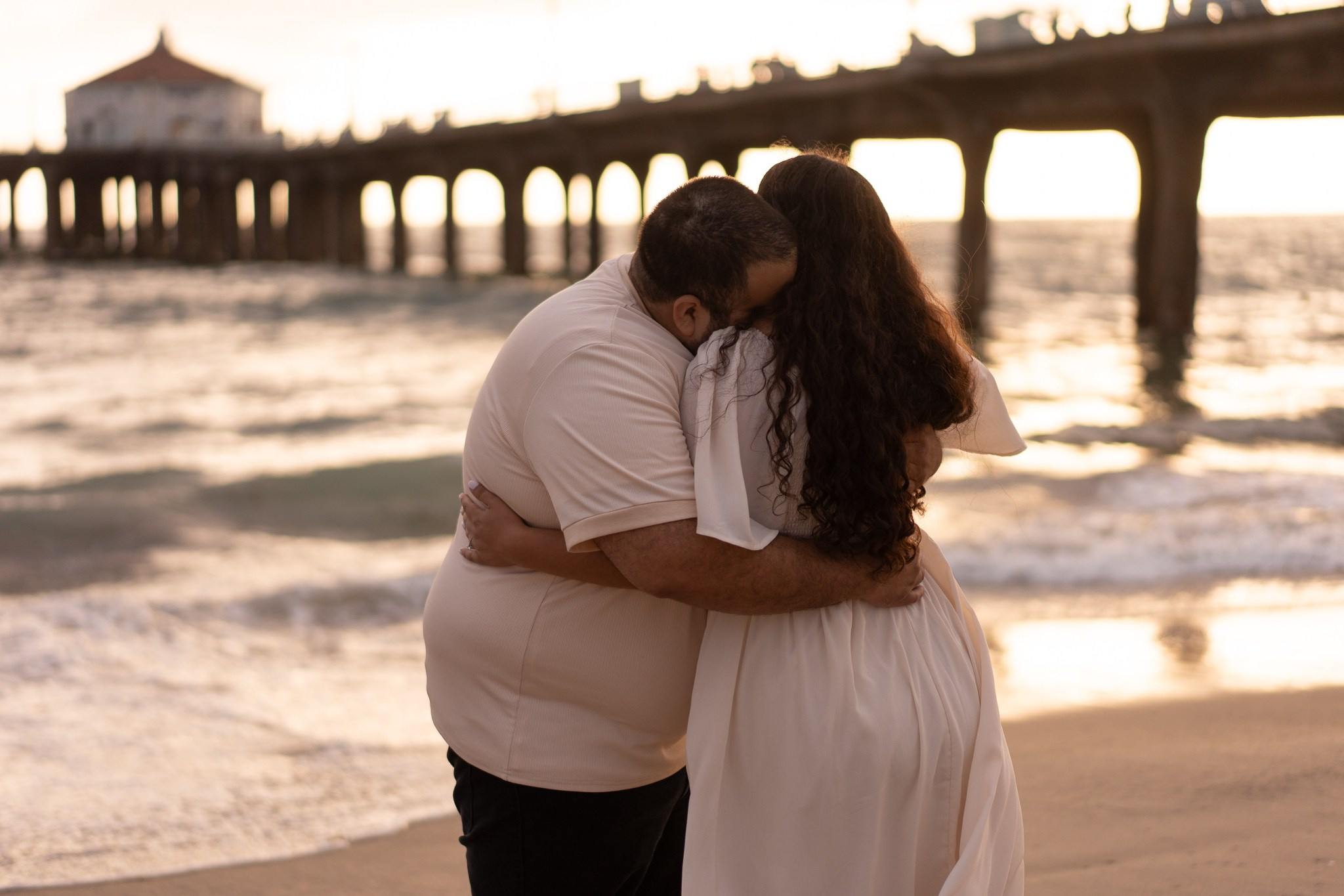 Manhattan beach engagement photography. Cinematic Wedding & Elopement Photography in Los Angeles | Inspired by Indie Film & Real Life