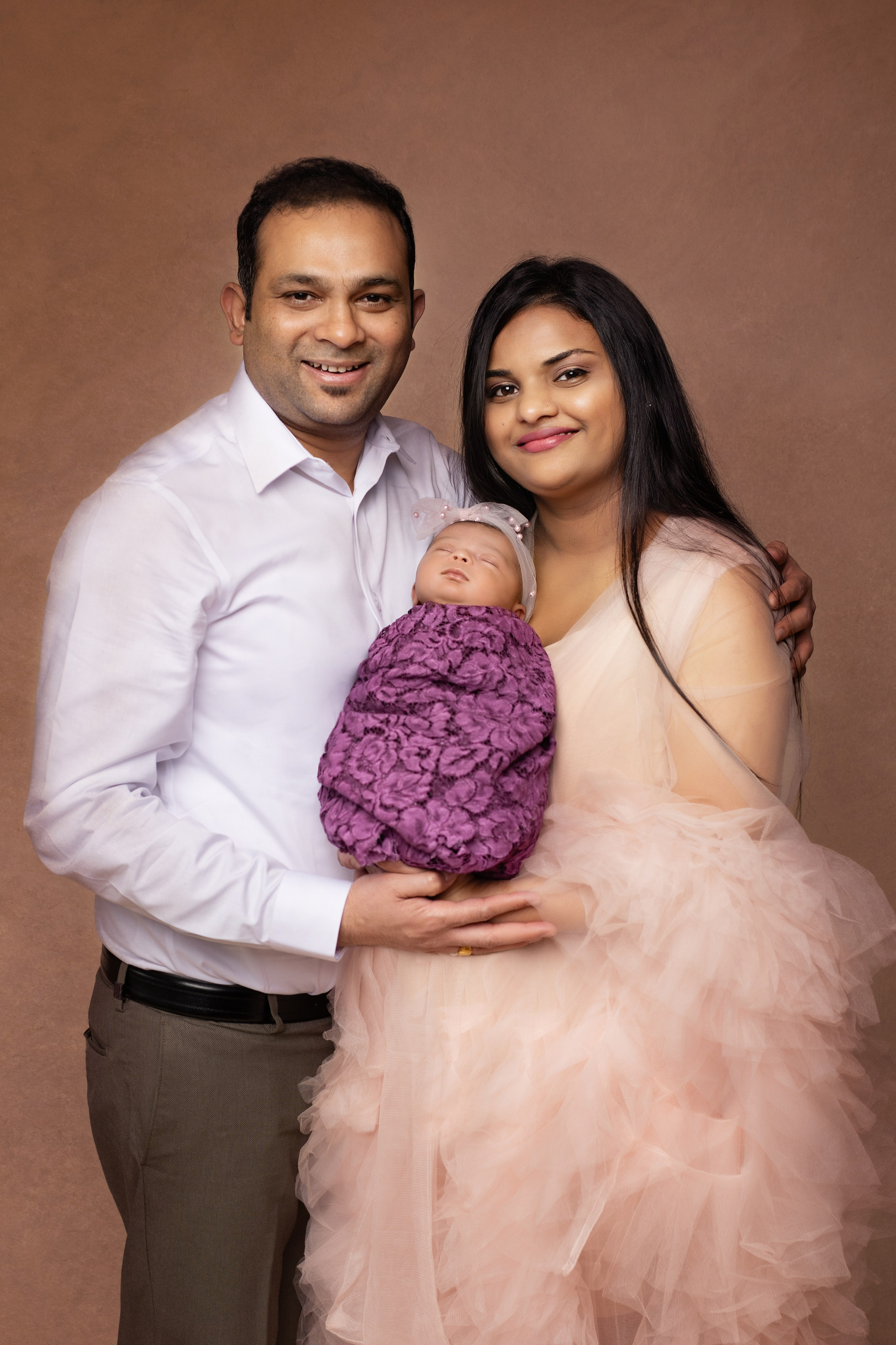 Priyanka with Baby Adida. Wedding & family photography in Seattle area. Helen Michelle photographer