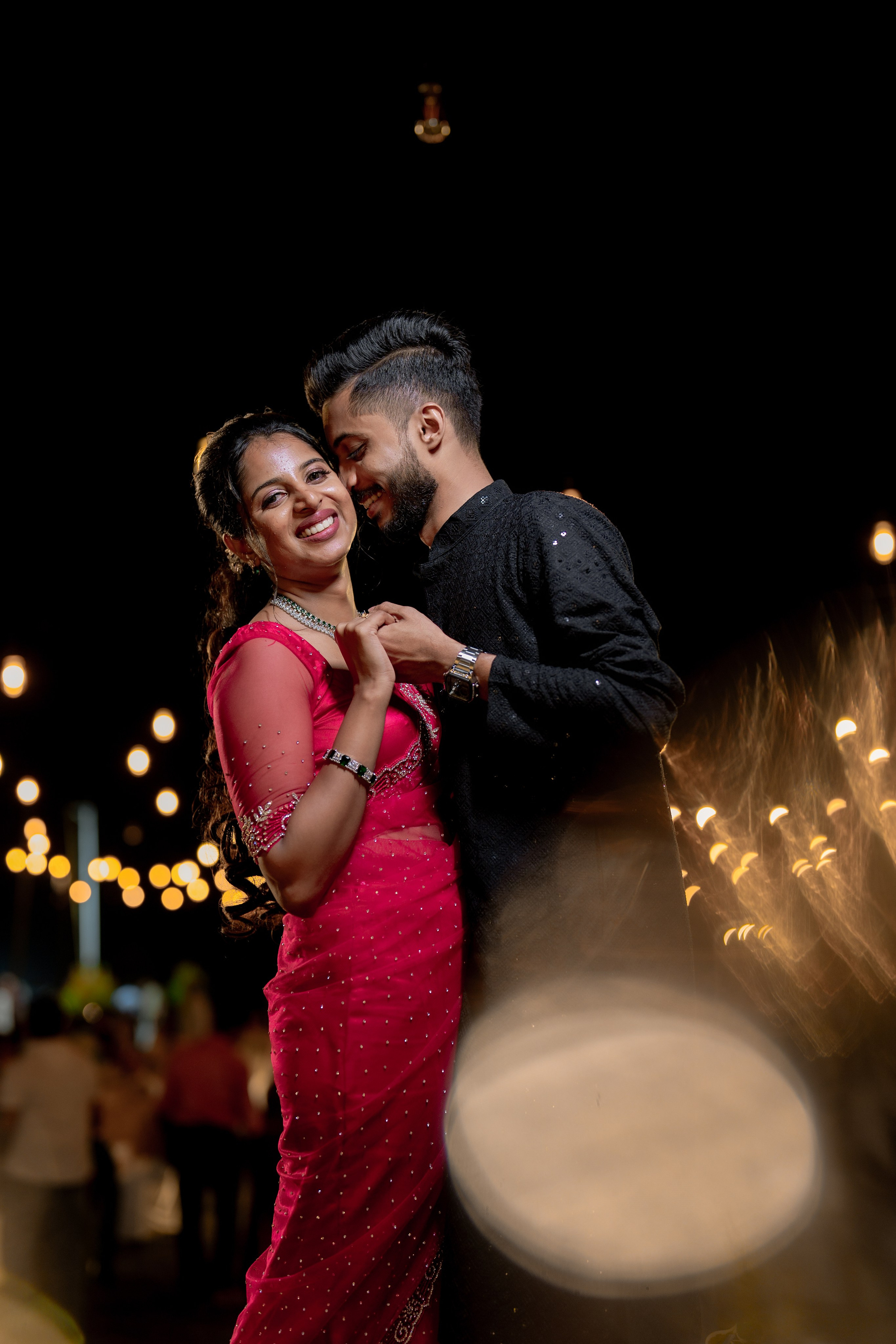 Engagement Ft. Aneesha & Mathew. Fine art Wedding Photographers in India & Canada
