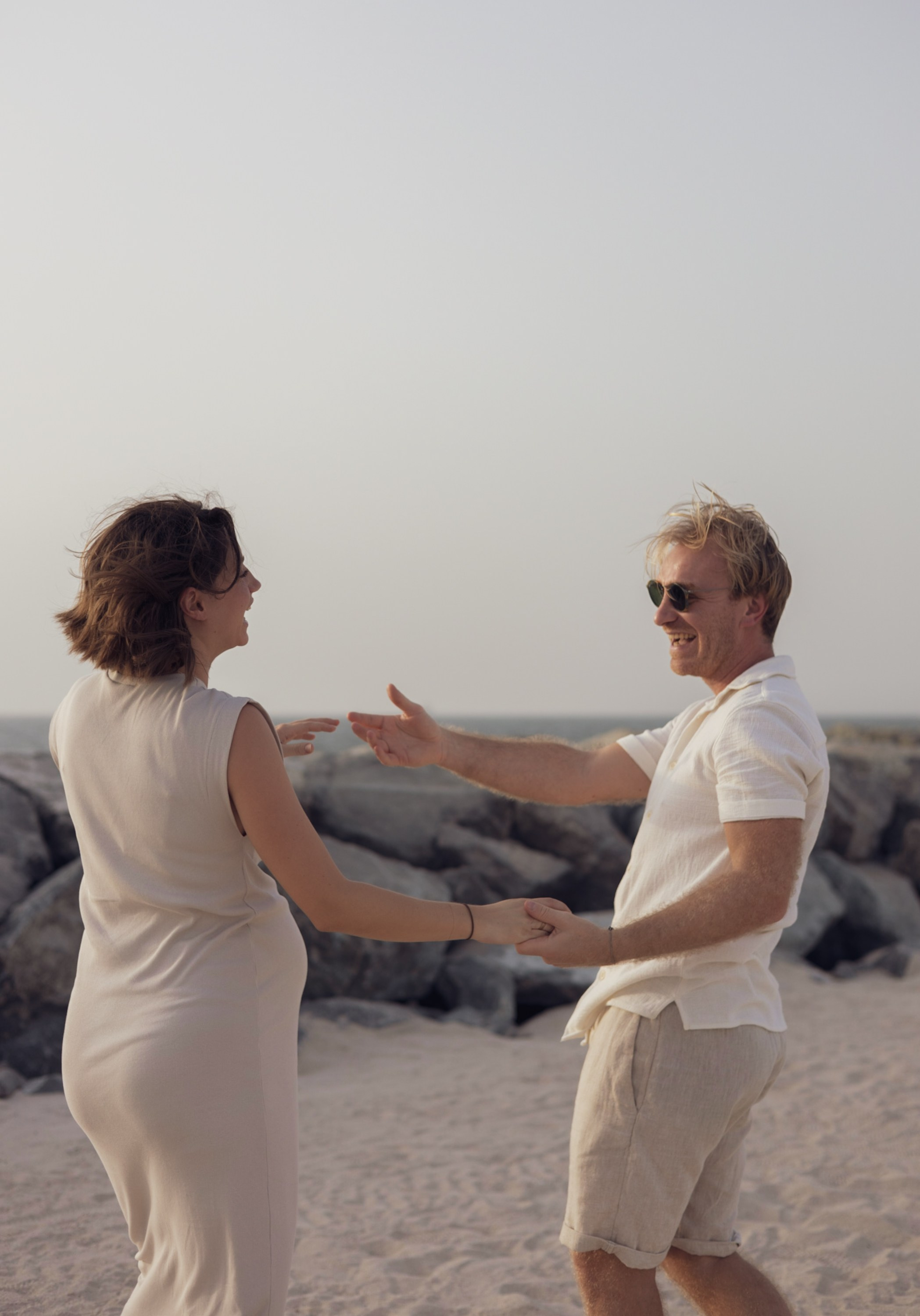 Maternity Session — Beach. Family Photographer in Dubai