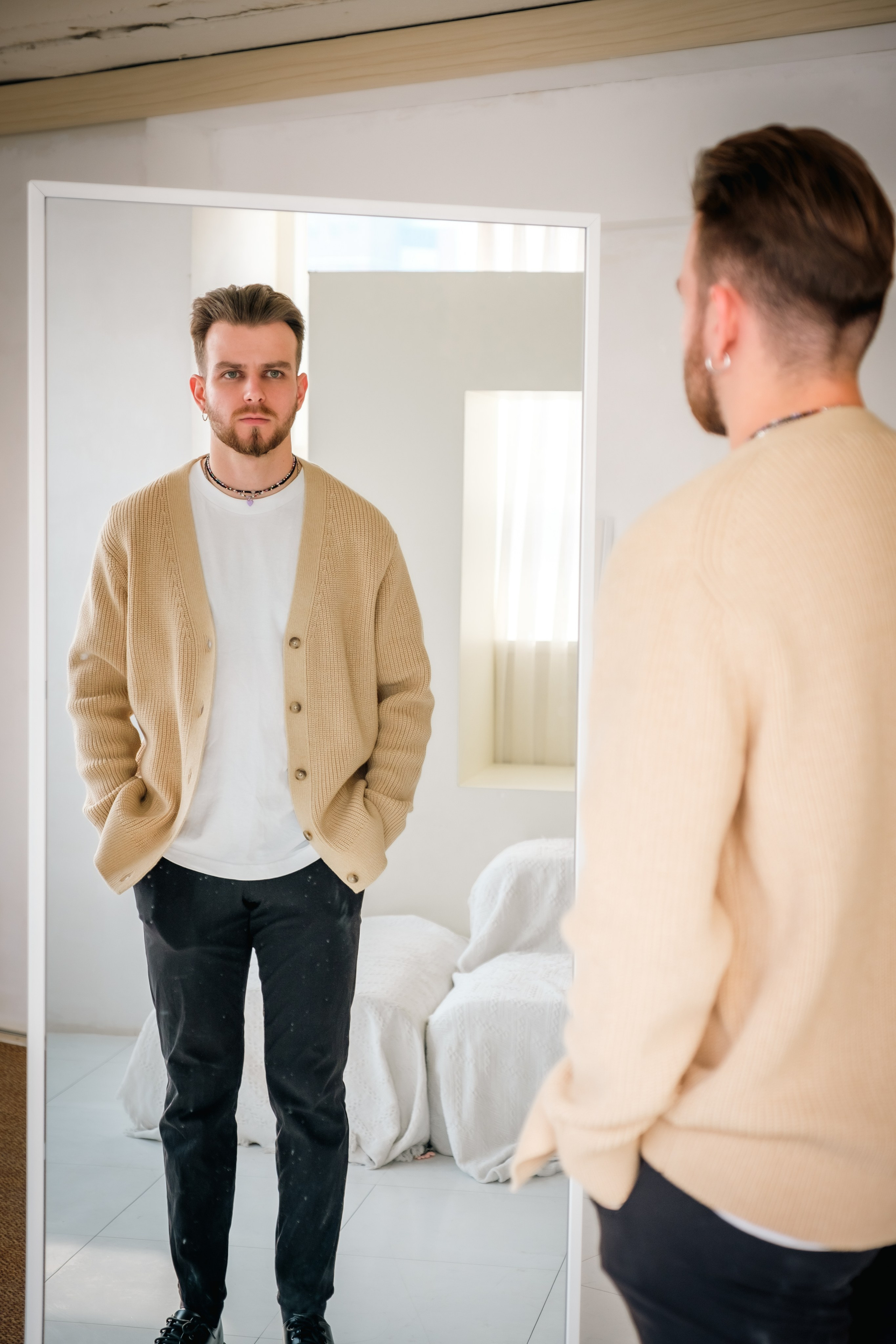 Men studio photography. Photographer in Seoul Dobrokvashina Natalya