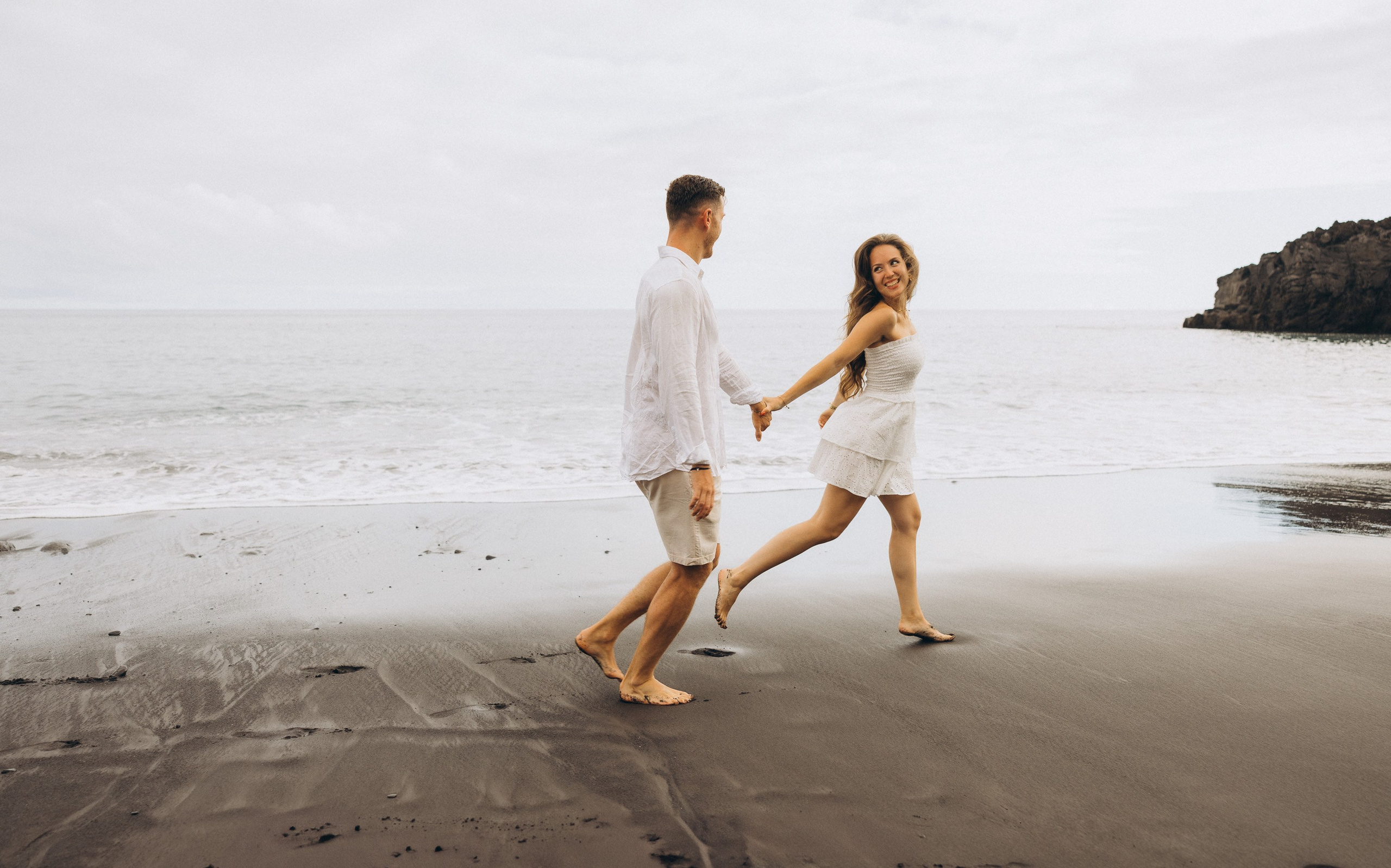 Love story Formosa beach Madeira Portugal