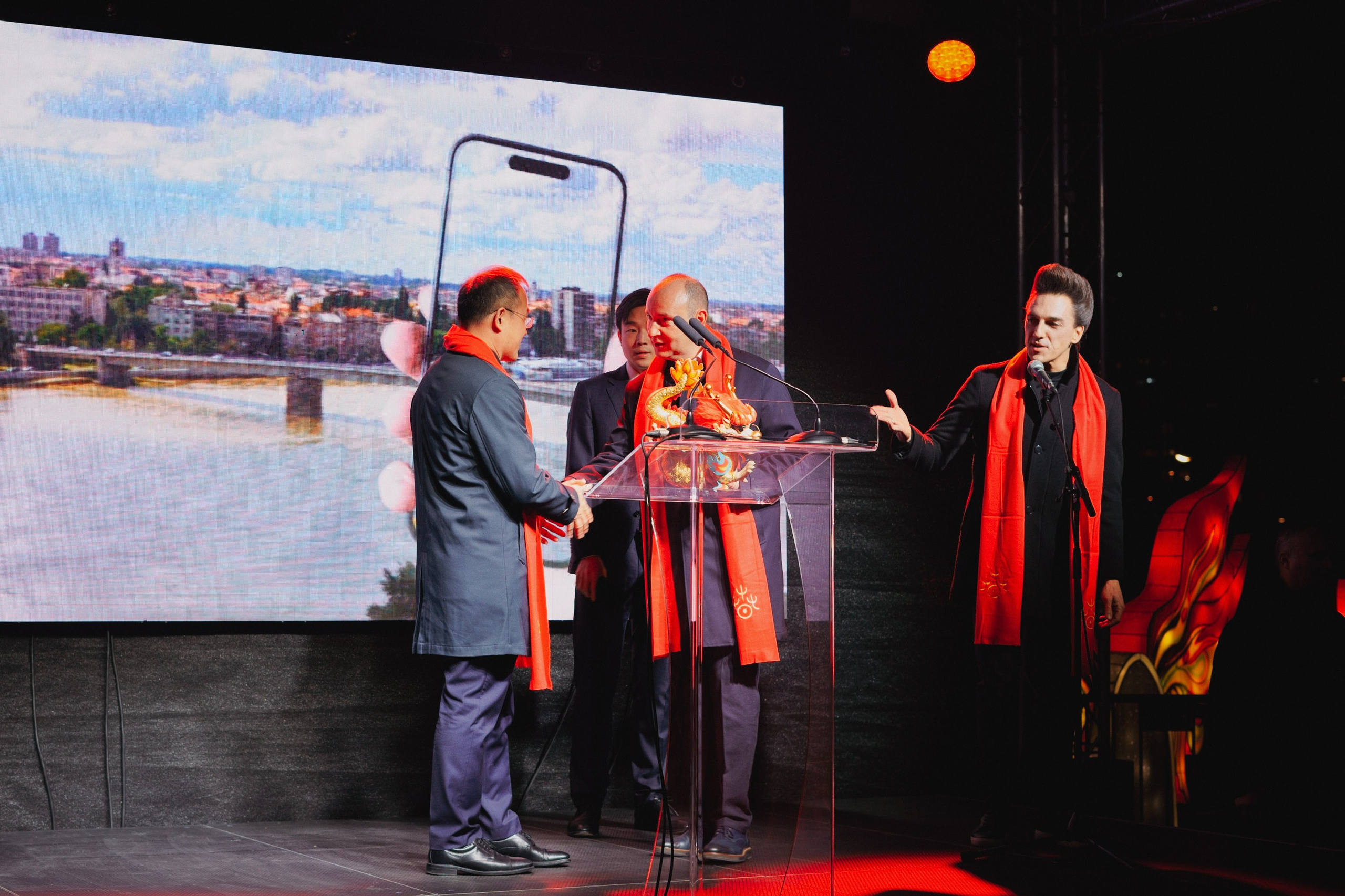 Svecano otvaranje Kineskog festivala svetla u Novom Sadu. Žukov Studio