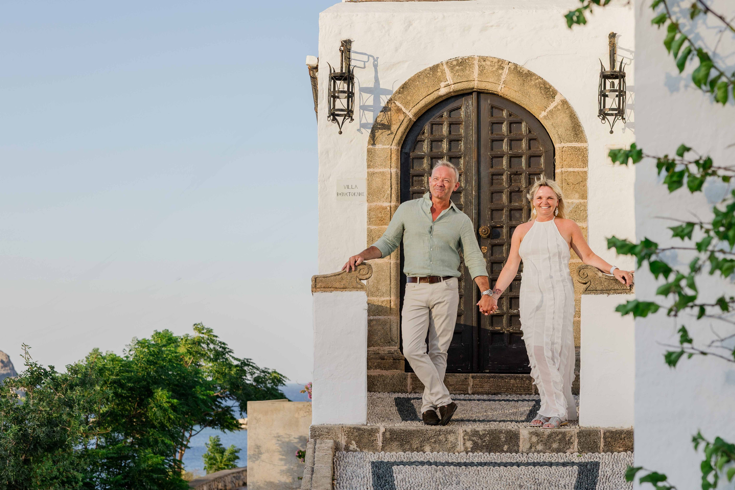 A walk to Lindos with Rob & Louise!. Photography in Rhodes
