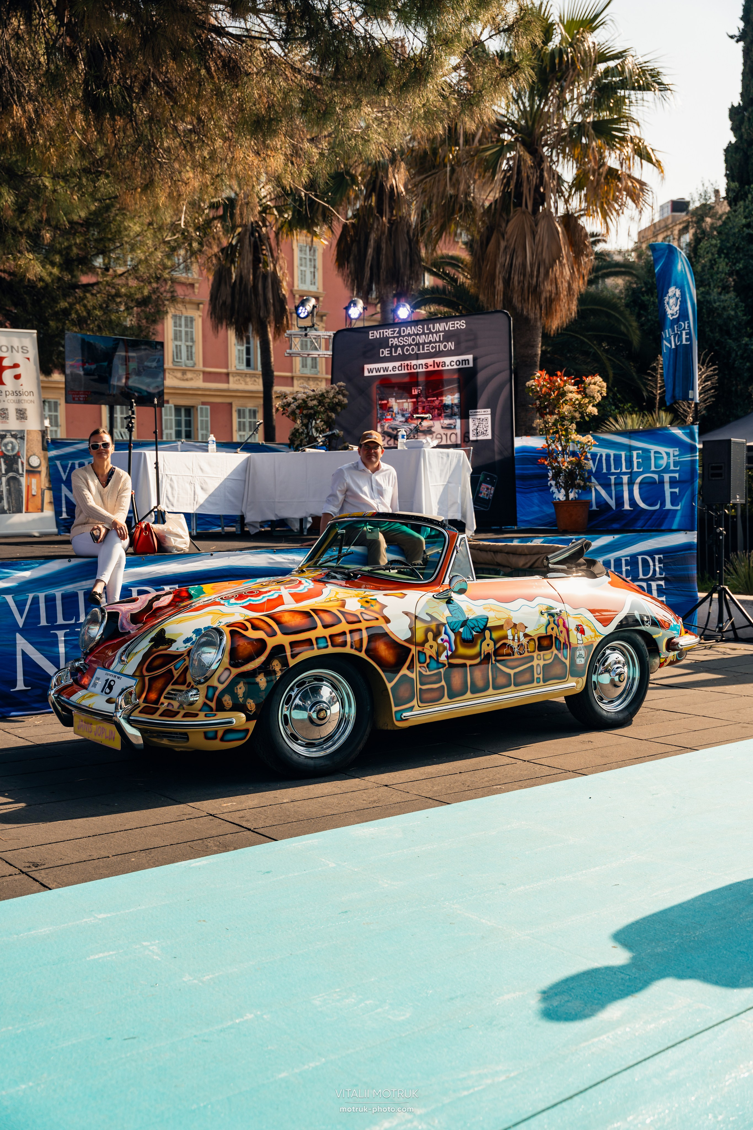 Legends de Nice. Photographe de voitures à Paris — Vitalii Motruk