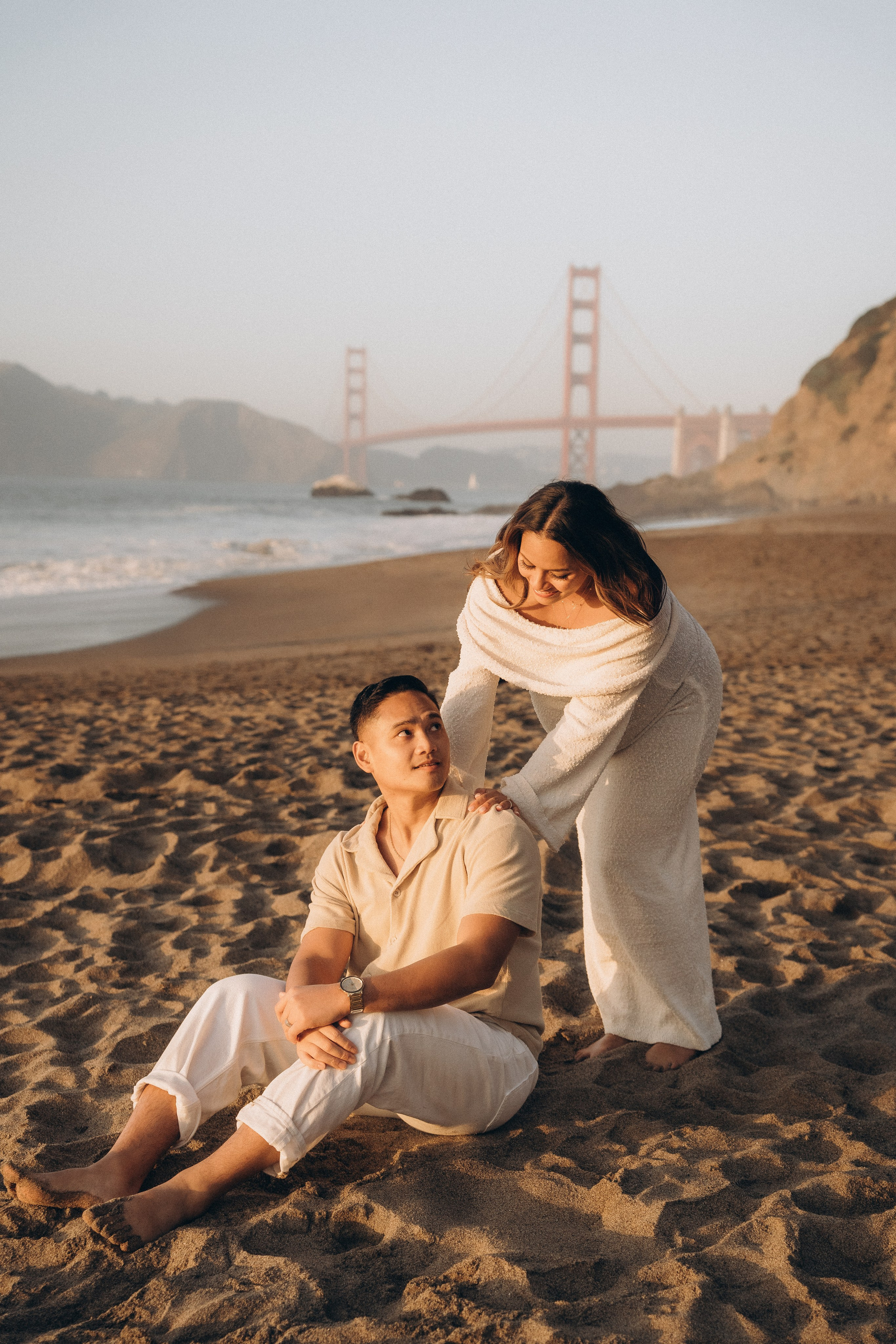 Maternity Session — Baker Beach