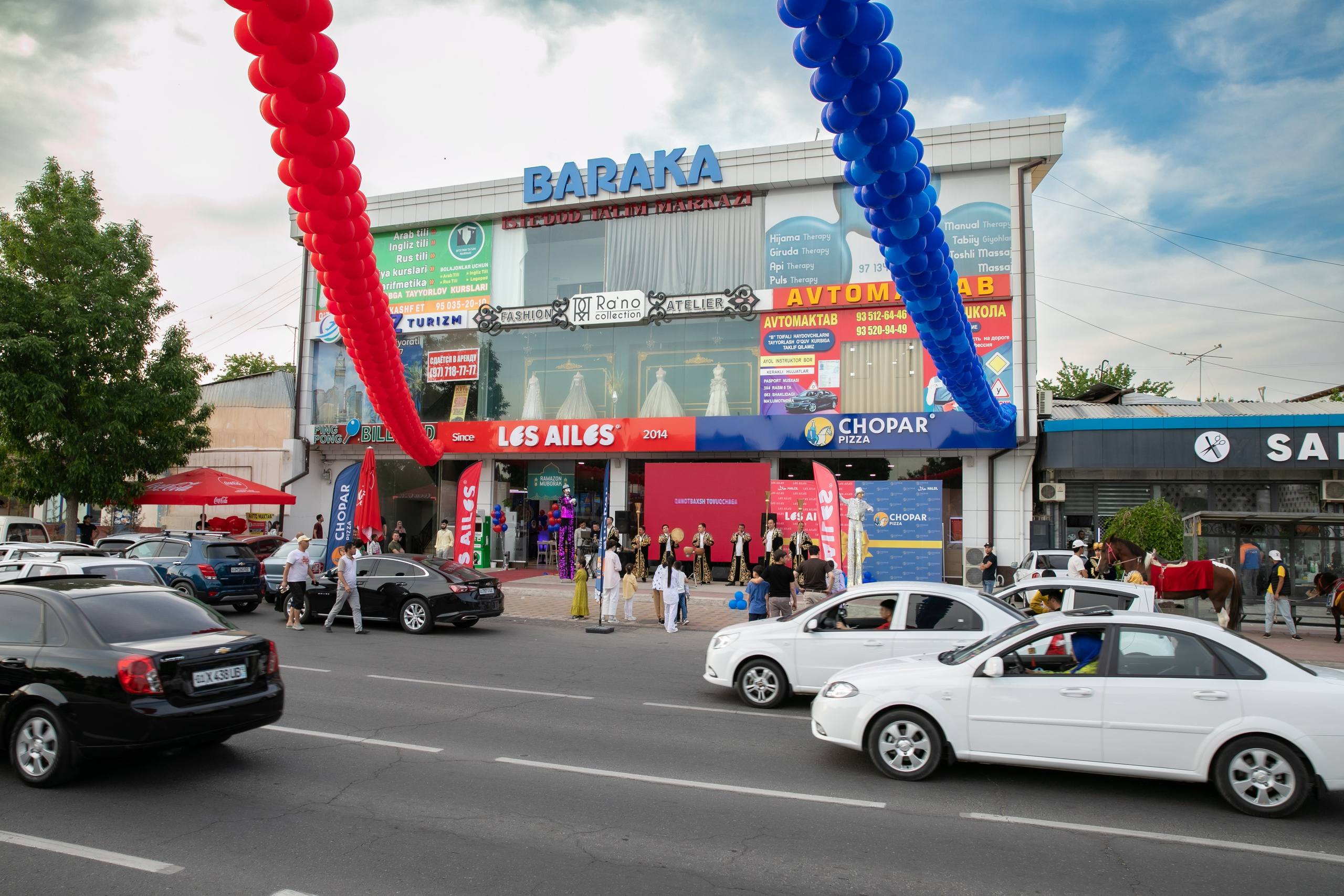 Открытие: LES AILES & CHOPAR. Профессиональная Фото-Видео Студия Геннадия Нестеренко | Ташкент и Весь Узбекистан