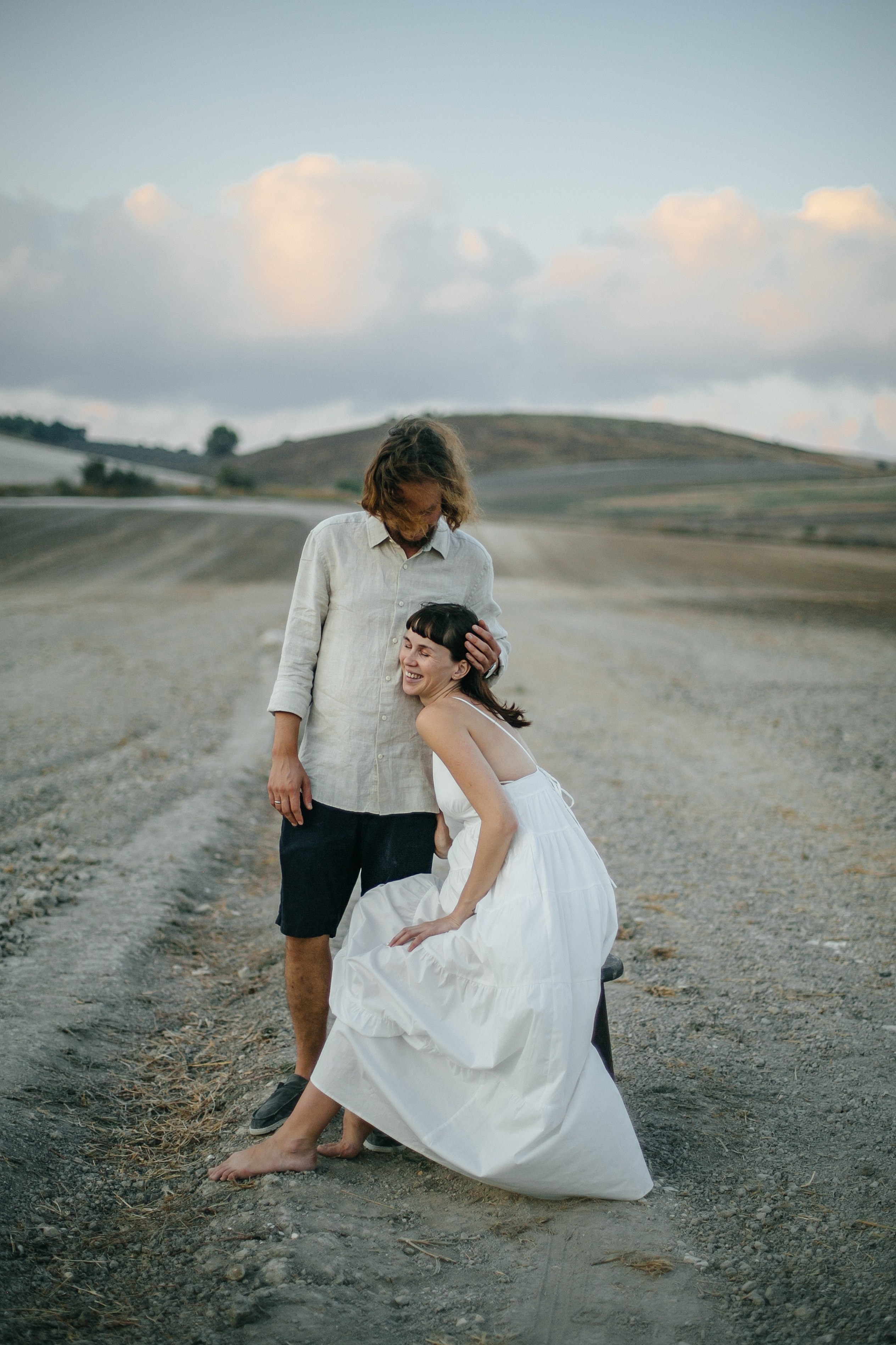 Kiryat Tivon field. Family photographer in Israel