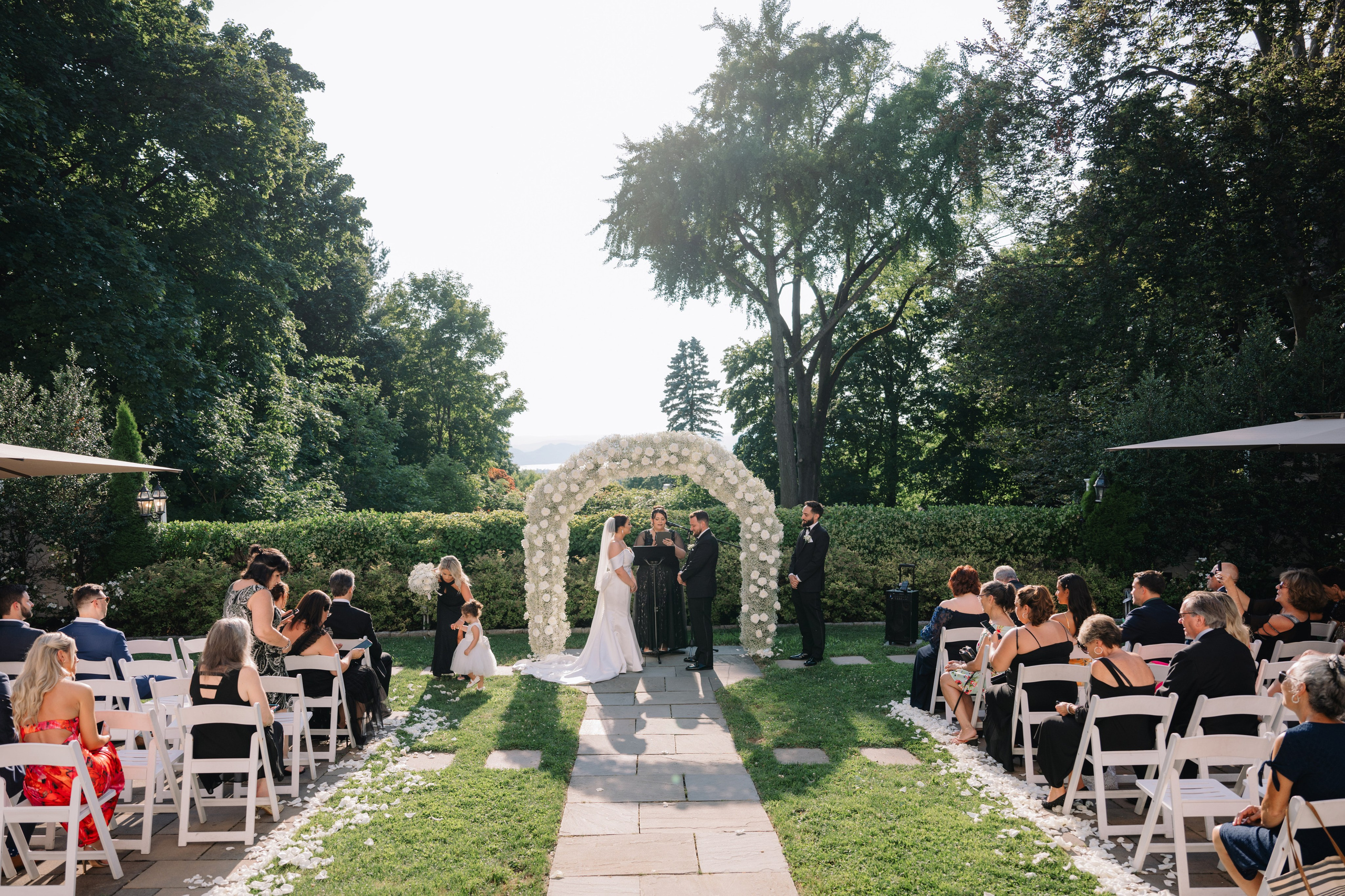 Summer Wedding at The Briarcliff Manor | Taylor & Richie | New York Wedding Photography