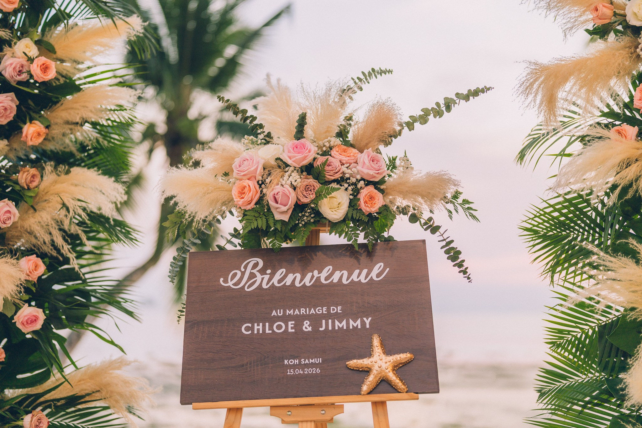 Chloe and Jimmy. Wedding on Koh Samui, Thailand