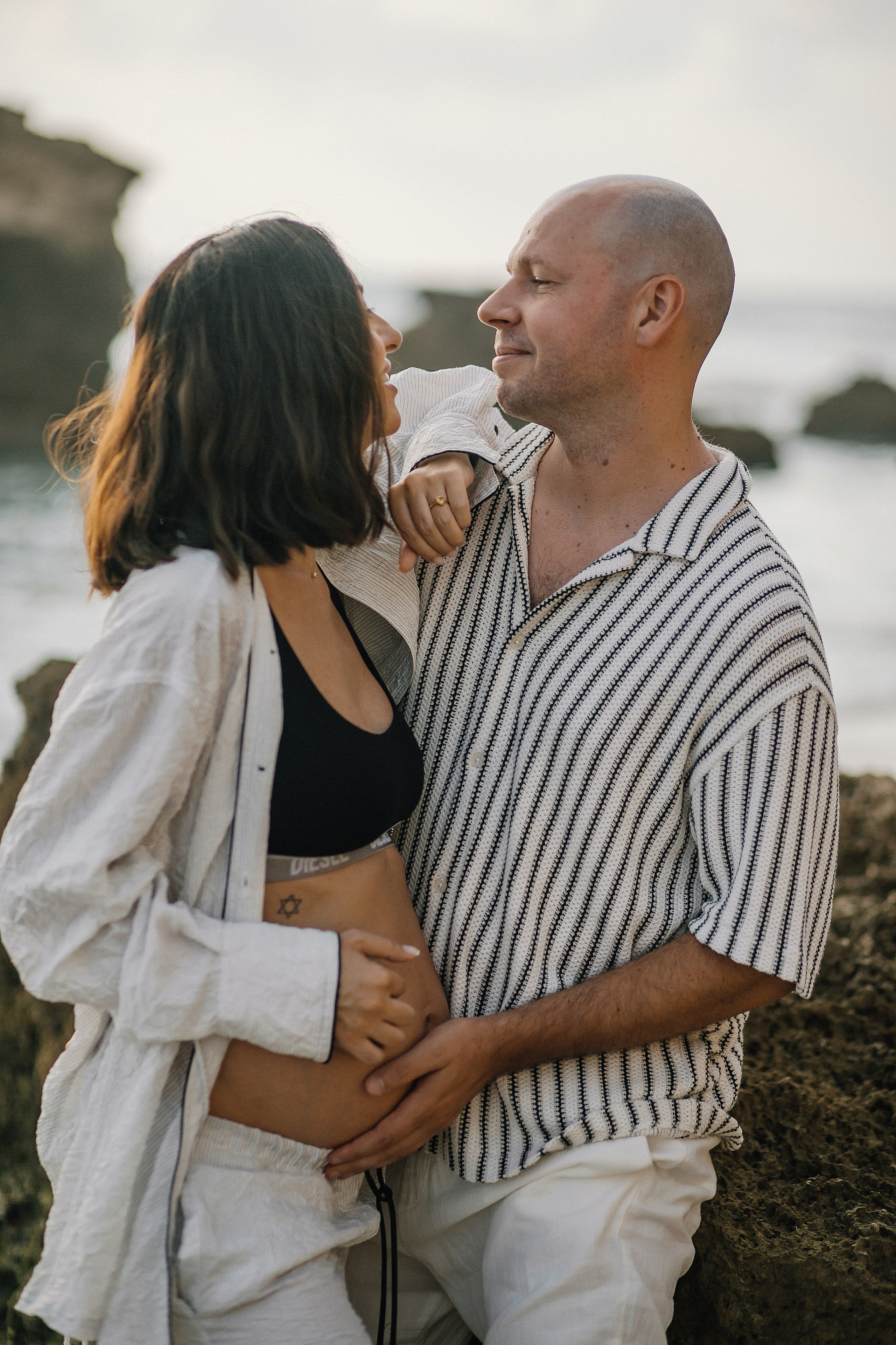 Katya & Fil Givat Olga. Family photographer in Israel