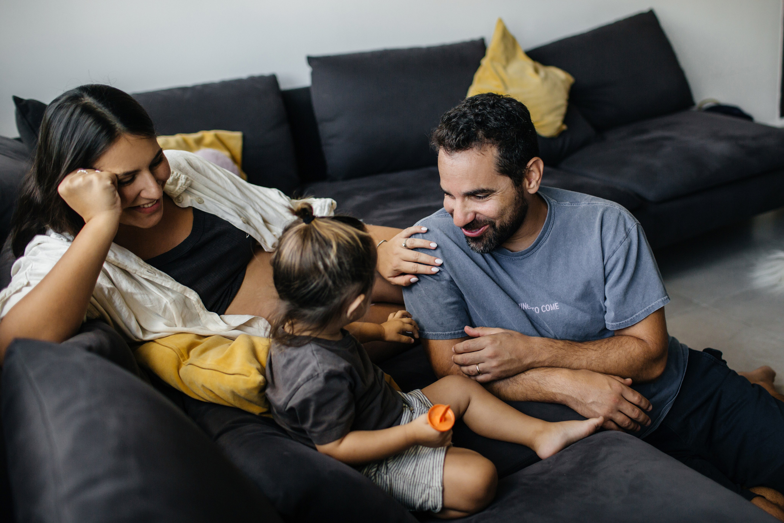 Home story. Family photographer in Israel