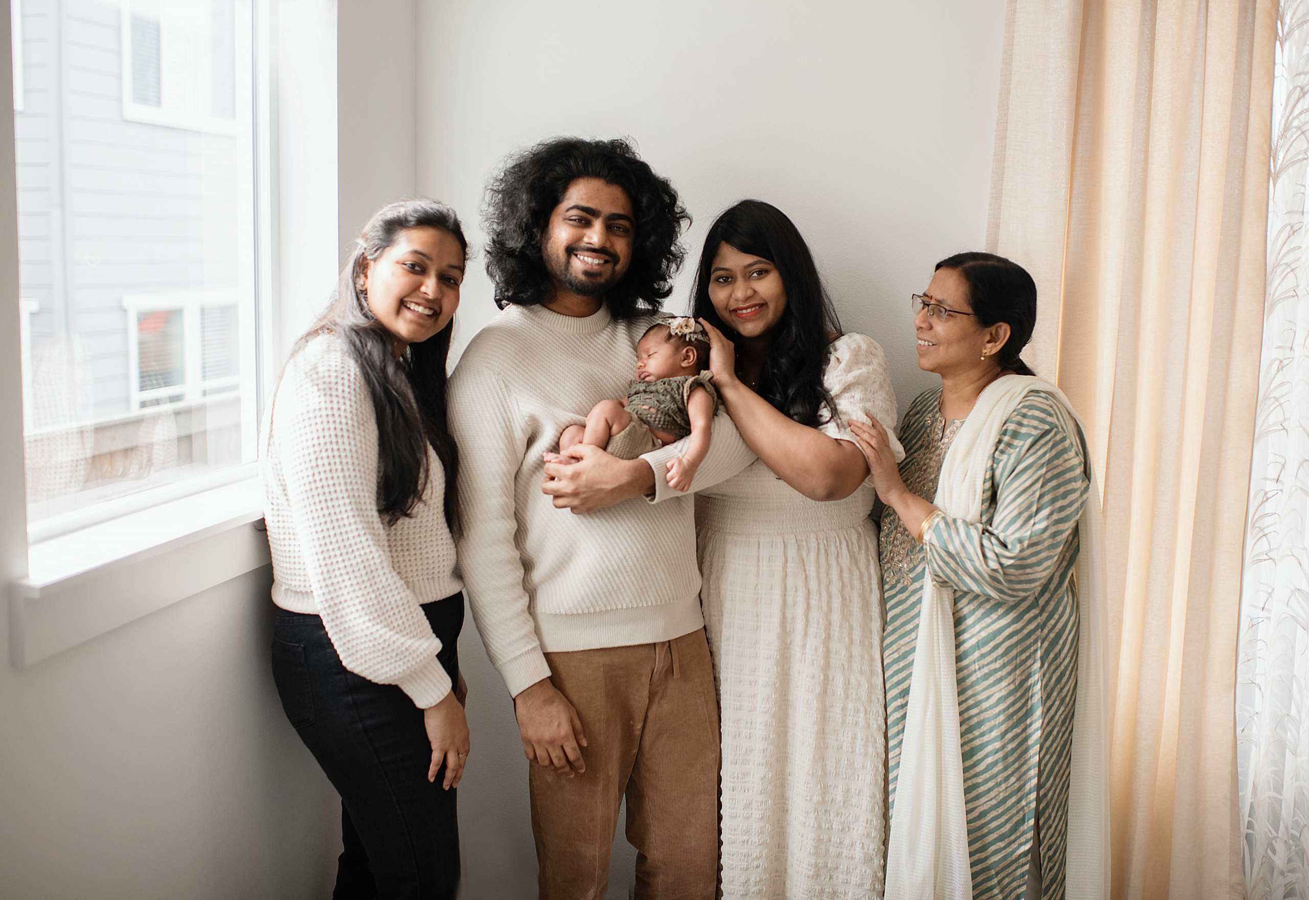 Beautiful Ishanvi. Newborn, pregnancy, family photographer in New Jersey