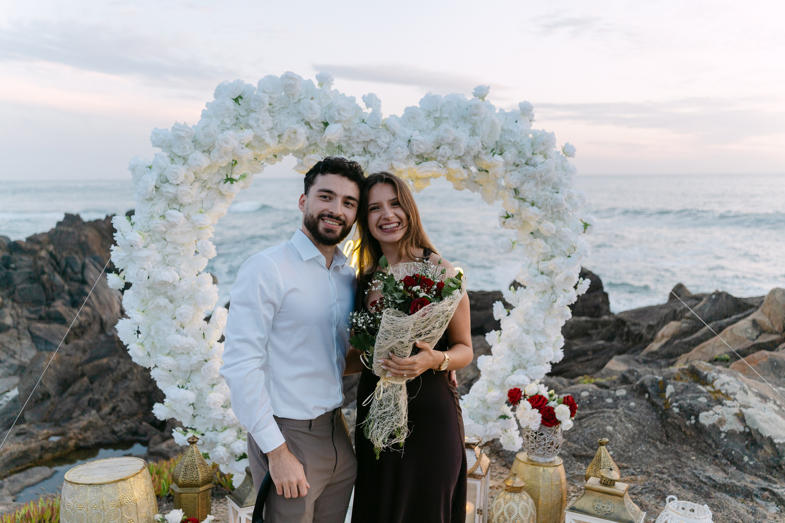 Wedding Proposal at the Beach. Davi Valente