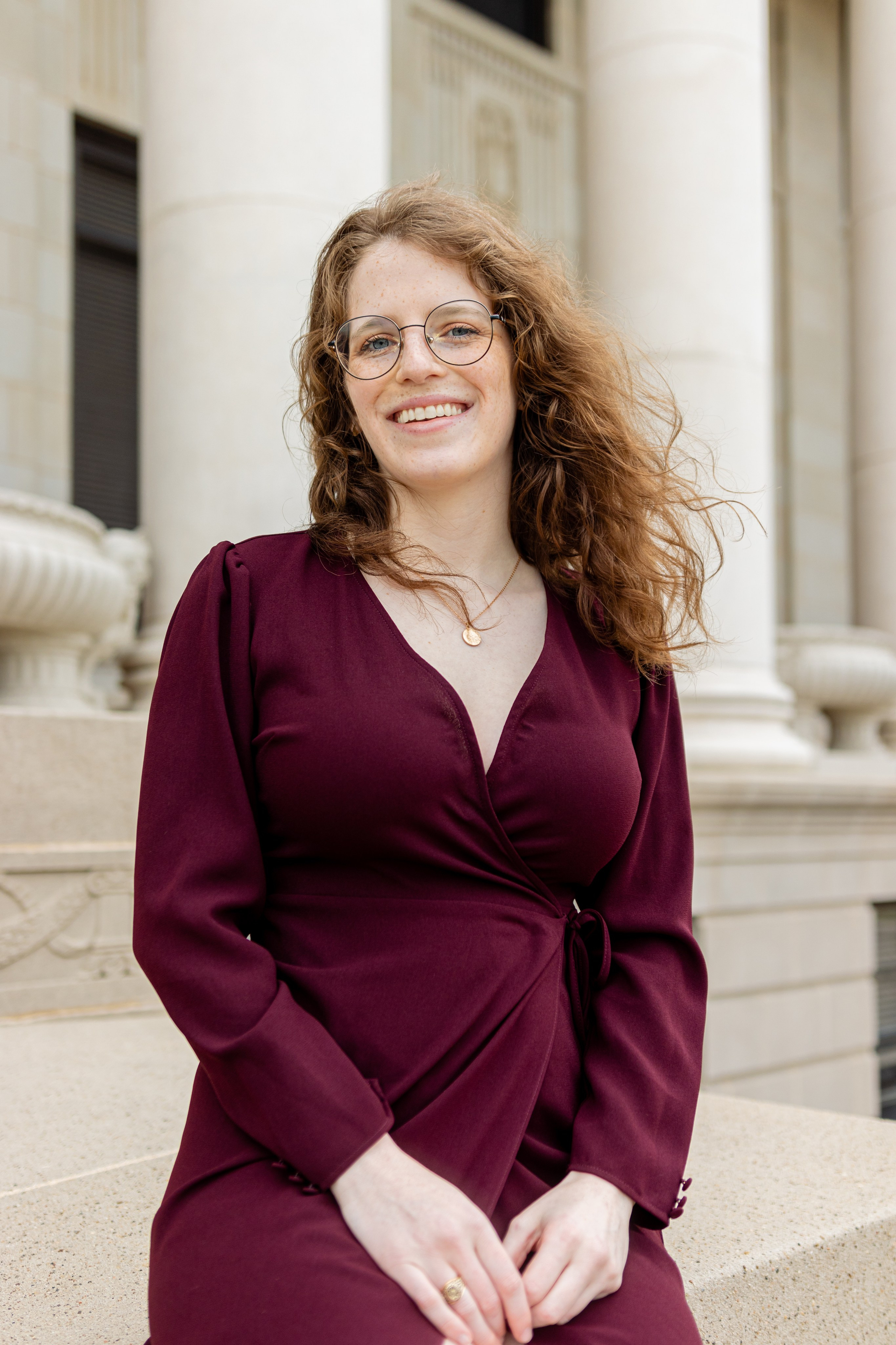 Miranda’s graduation photoshoot at Texas A&M University