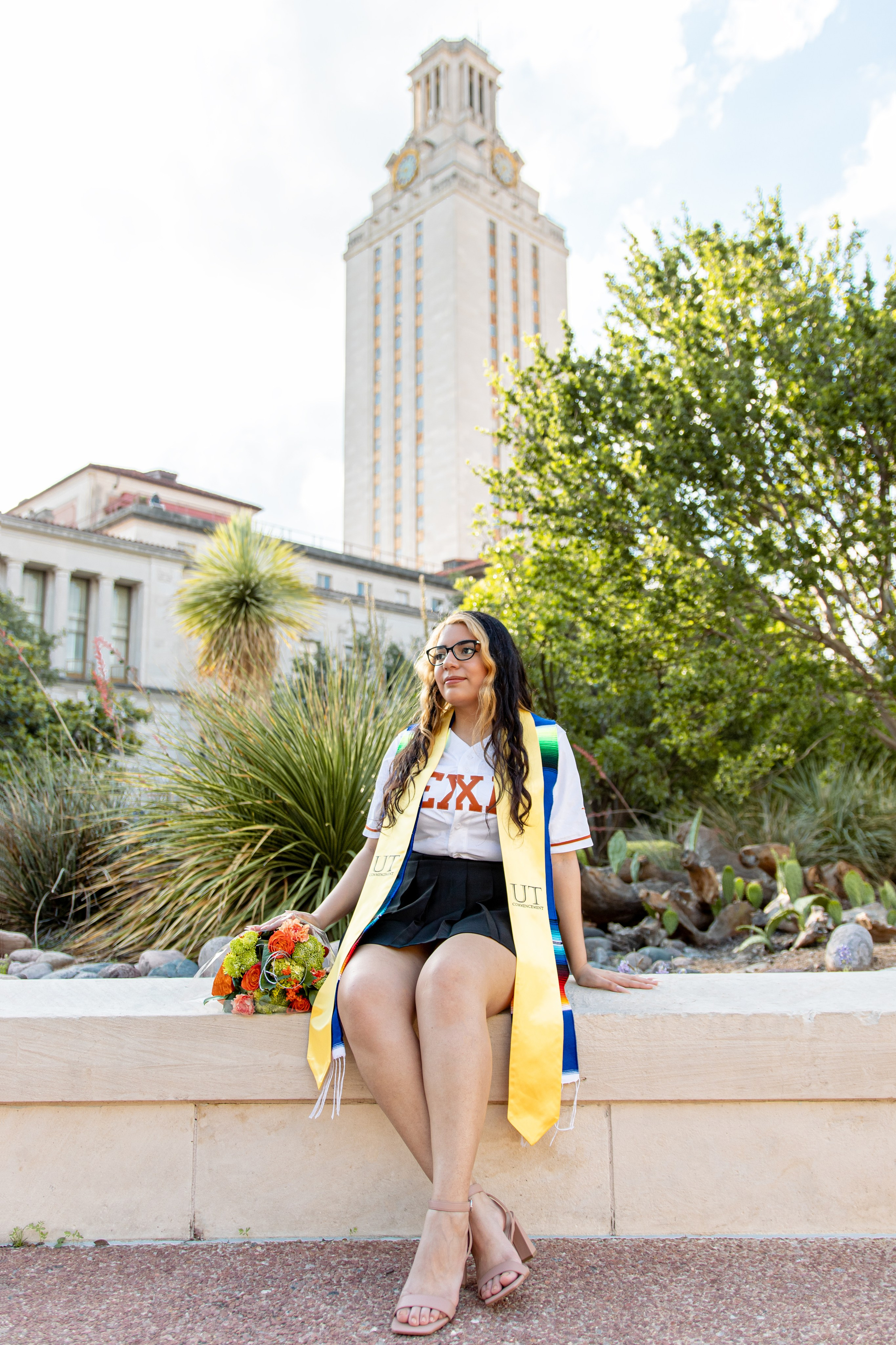 Marissa’s senior photoshoot at the University of Texas Austin