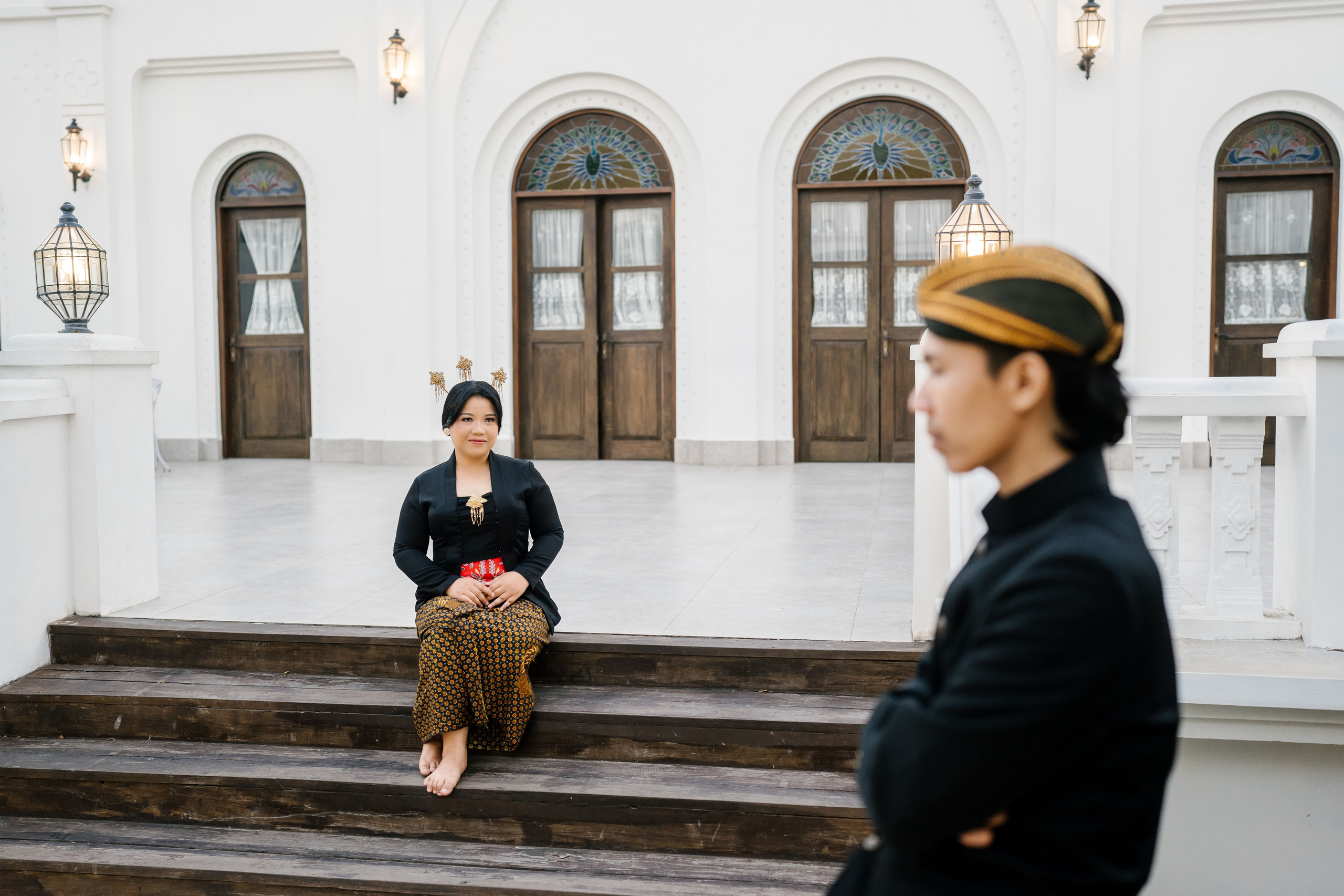 Prewedding Photo Shoot with Javanese style. Female Photographer in Bali