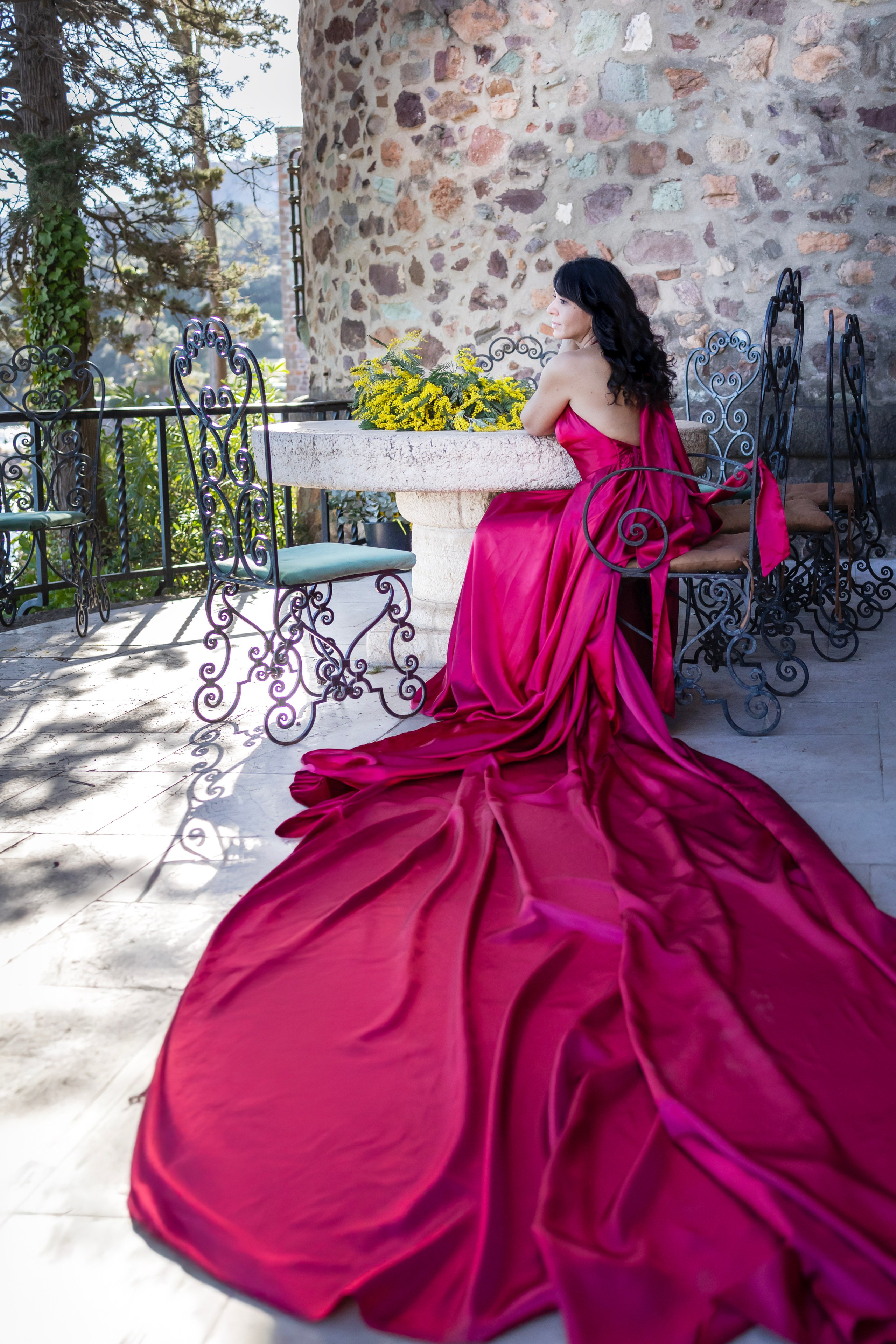 Long dresses shooting. Photographer in Munich