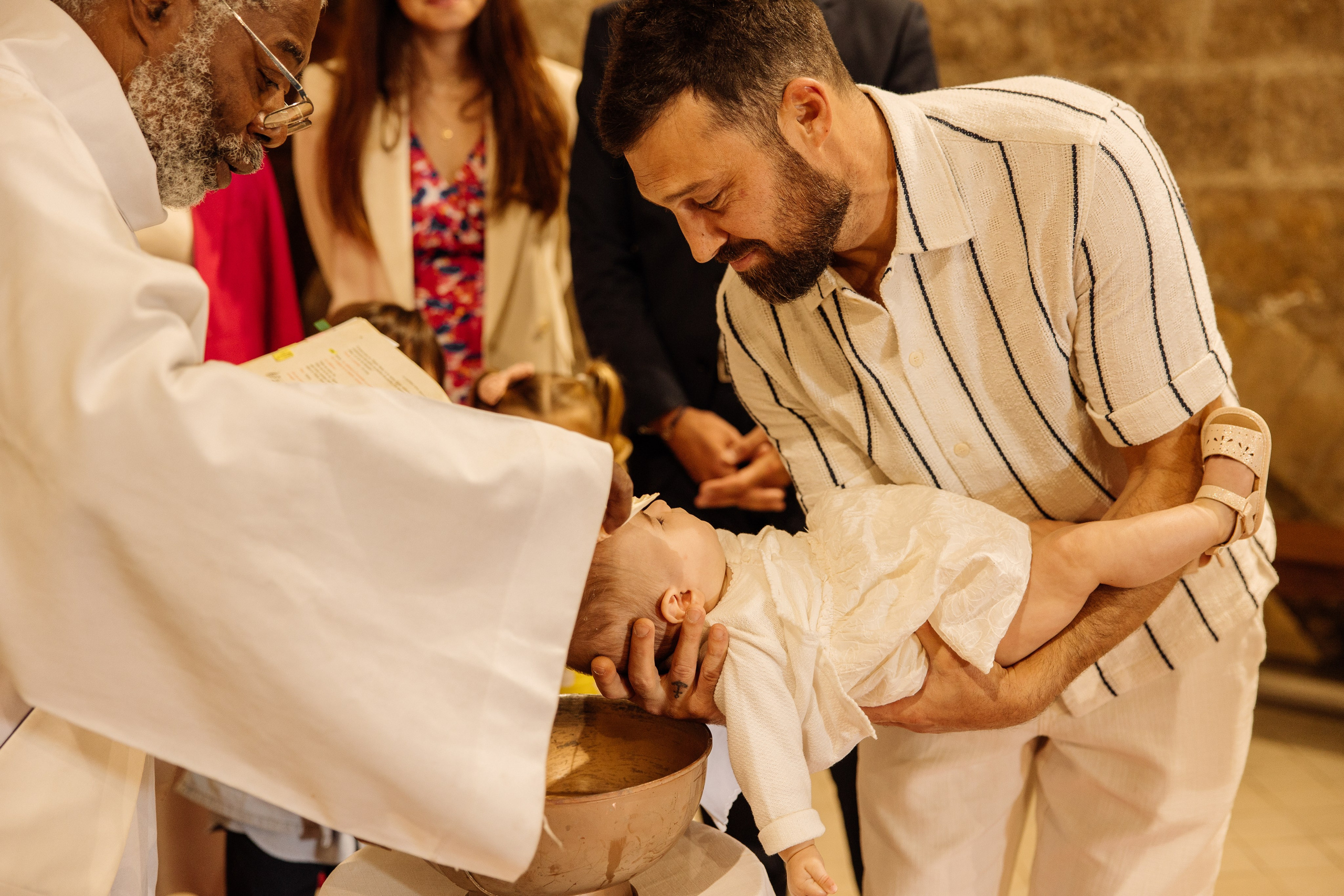 The Baptism a Sacred and Holy Event. Weeding Photographer in Bordeaux, Florin Tugui