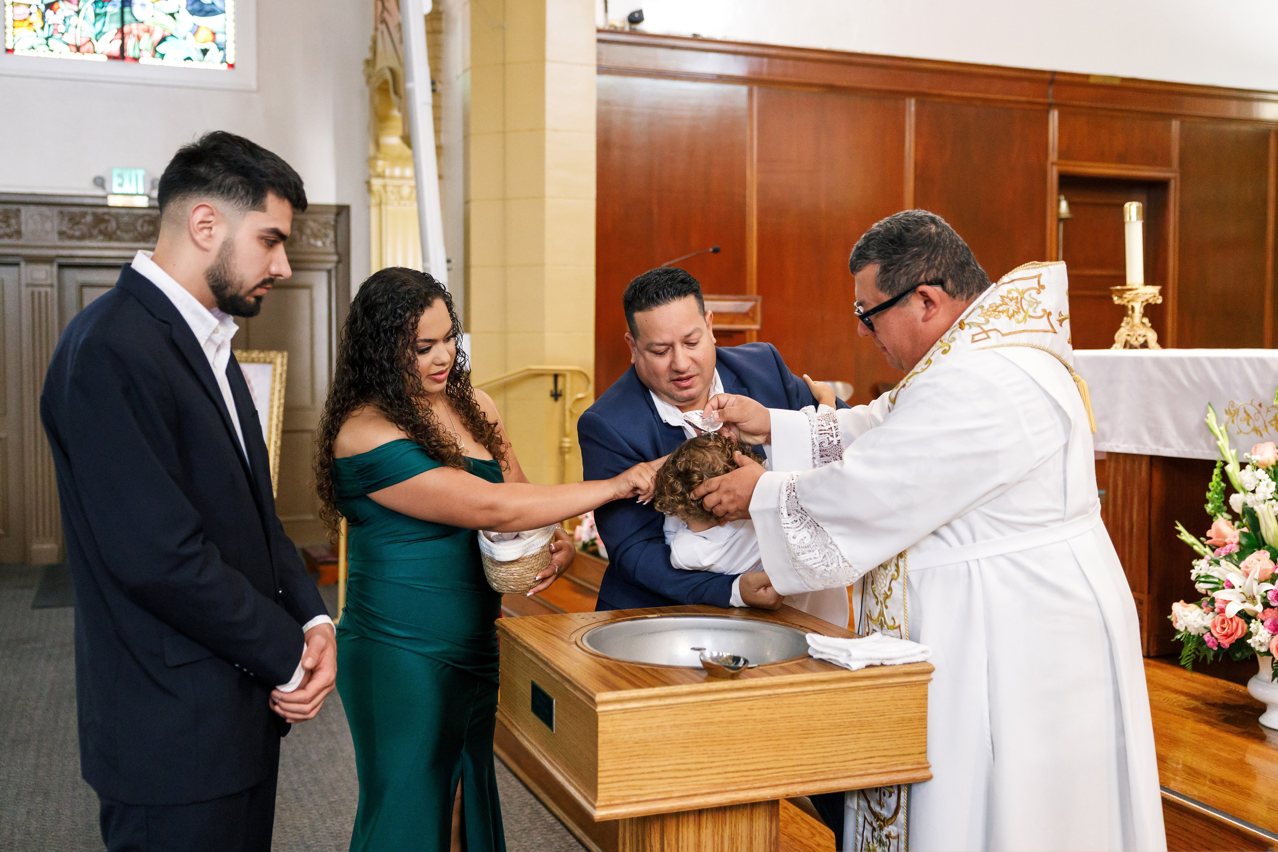 Baptism. Family and Event photographer in Bay Area Elena Tiuriumina