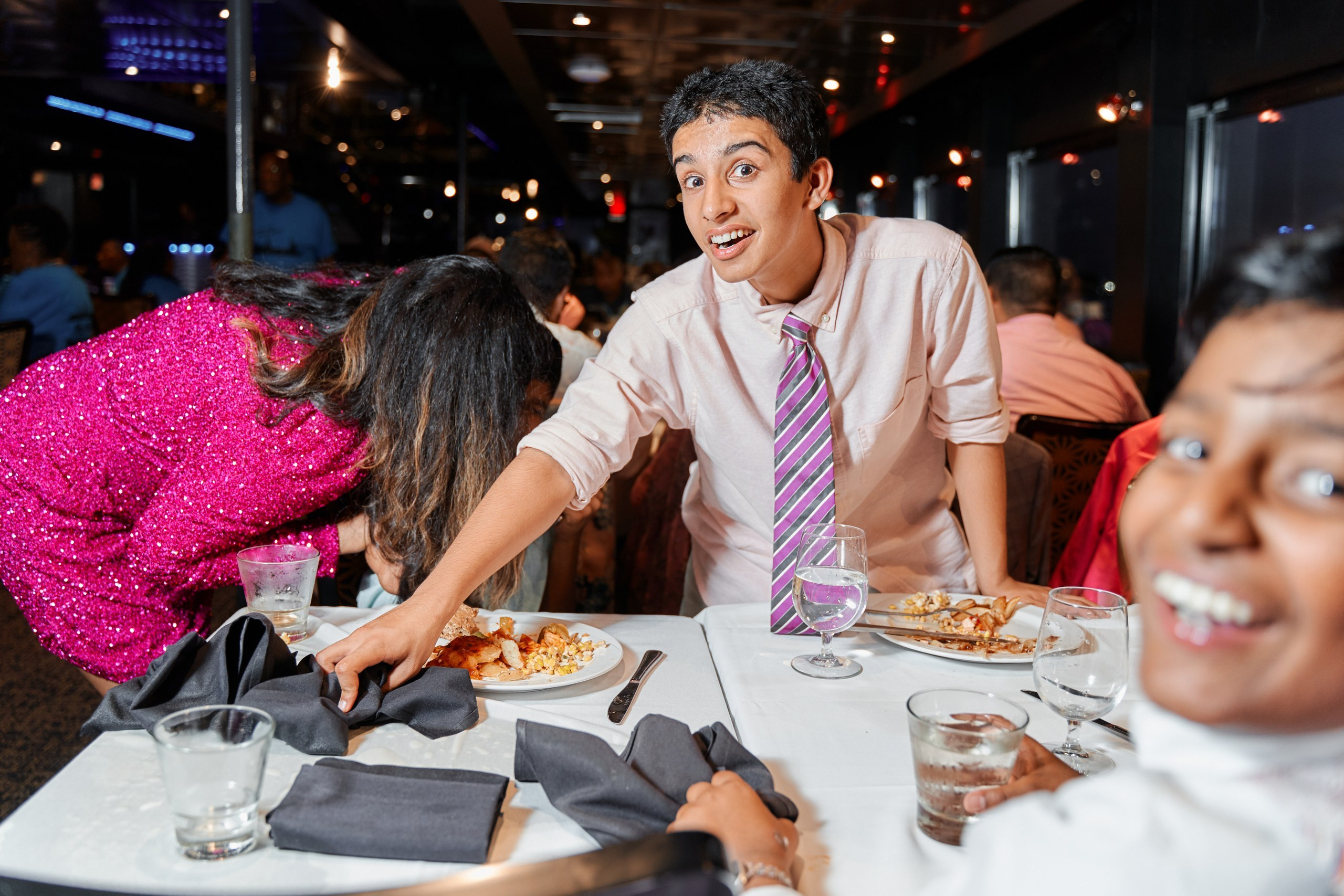 Cruise Birthday Party. Professional Wedding and event photographer USA New York