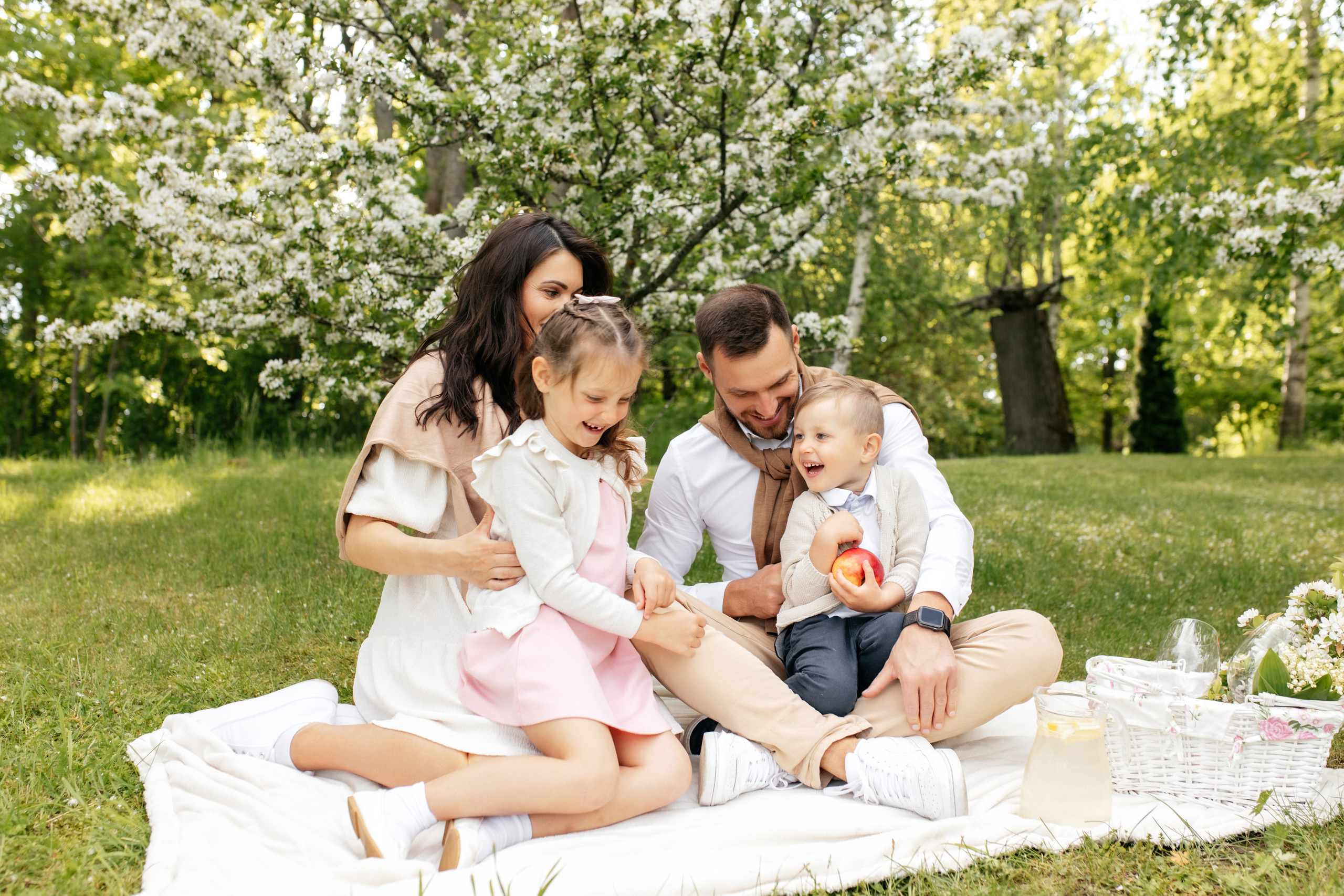 Бригита и семья. Фотограф Даугавпилс/Рига Виктория Нитиша