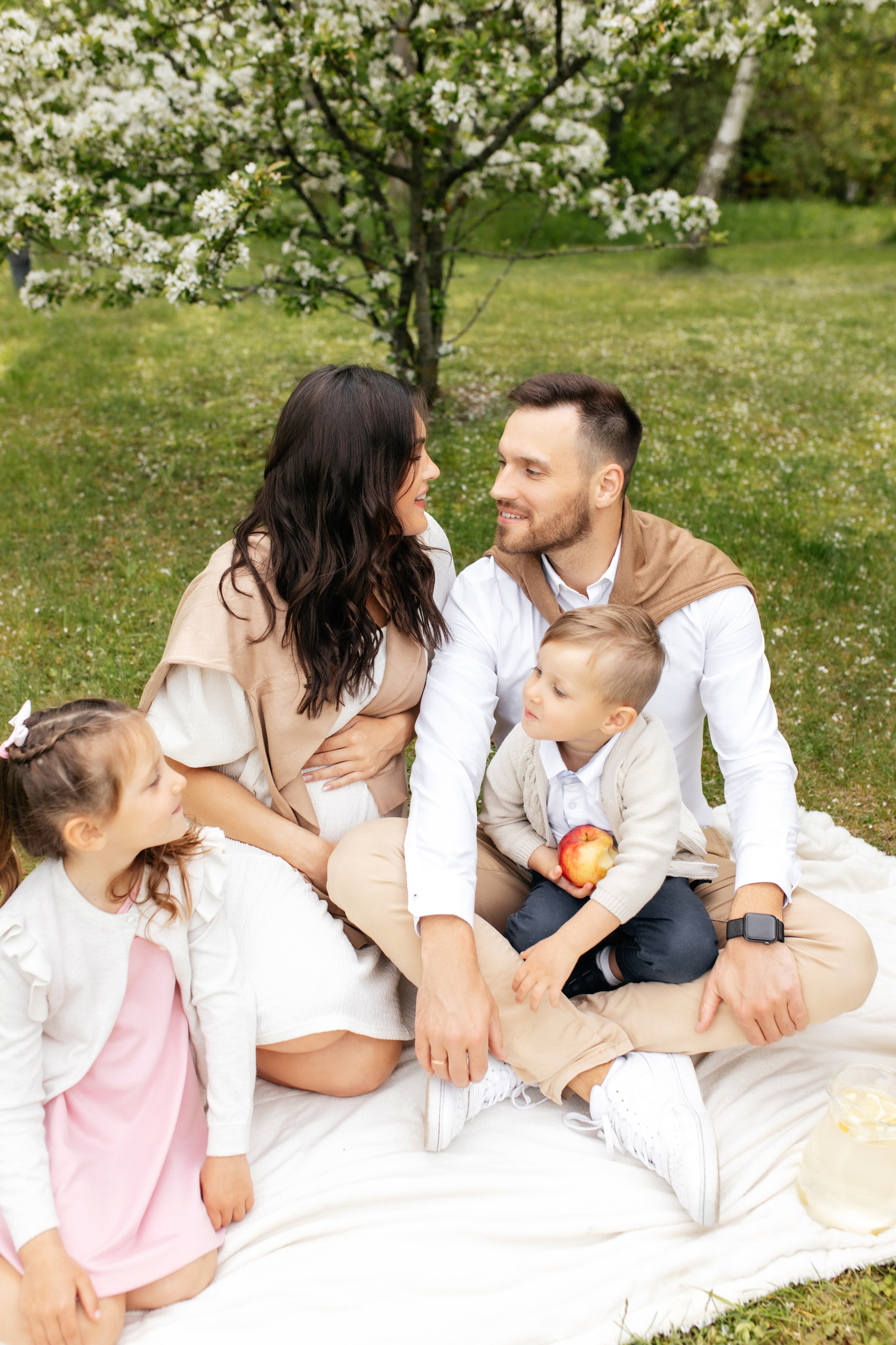 Бригита и семья. Фотограф Даугавпилс/Рига Виктория Нитиша