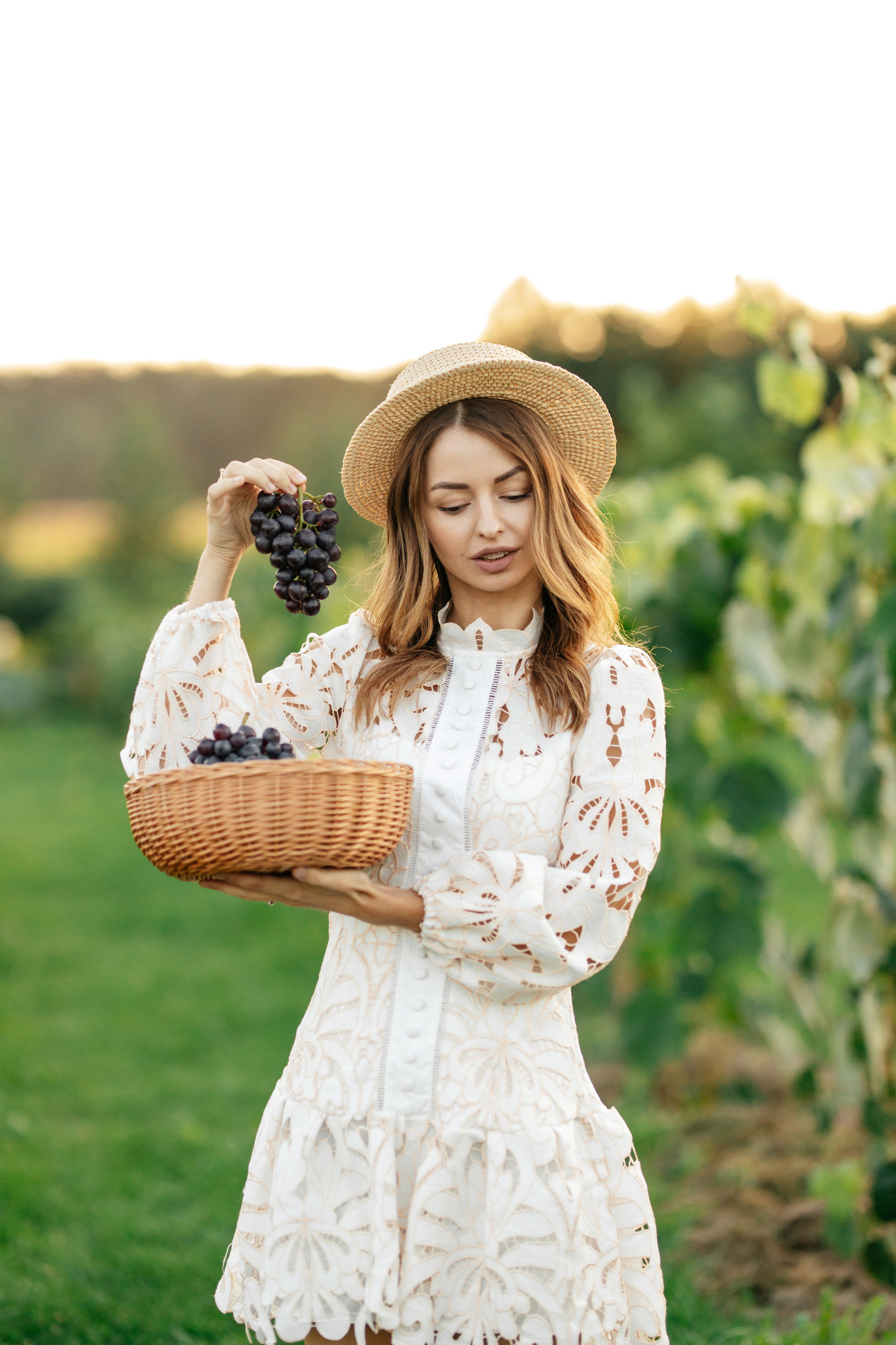 Наталья в винограднике. Фотограф Даугавпилс/Рига Виктория Нитиша