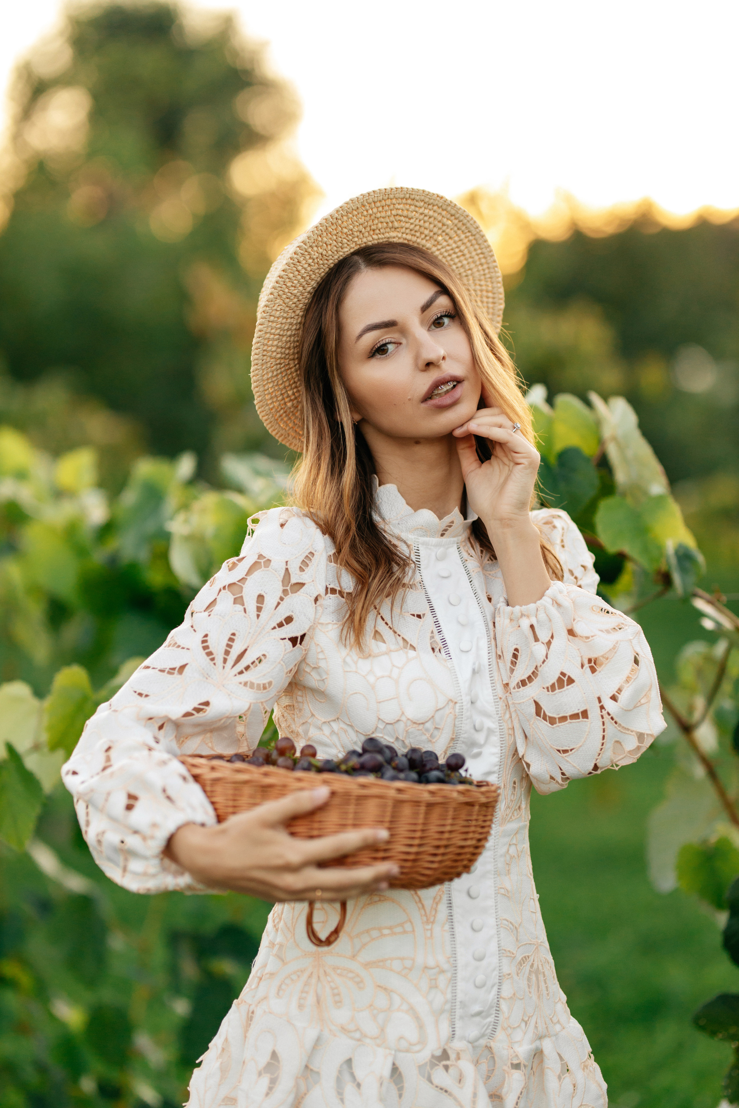Наталья в винограднике. Фотограф Даугавпилс/Рига Виктория Нитиша