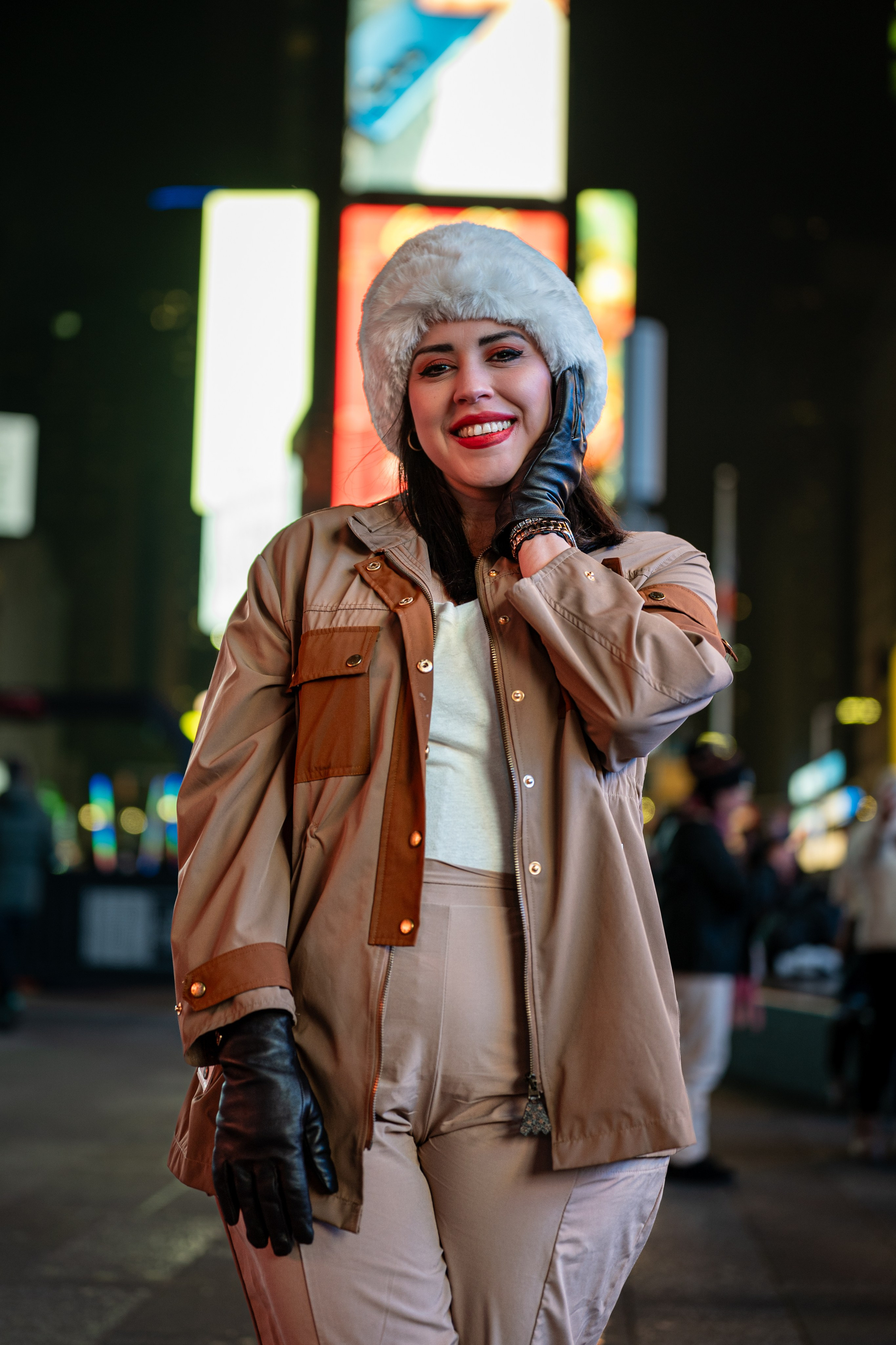Times Square Night Photoshoot | NYC Street Portraits. Photography company in NYC — Sirius Proxima Photography