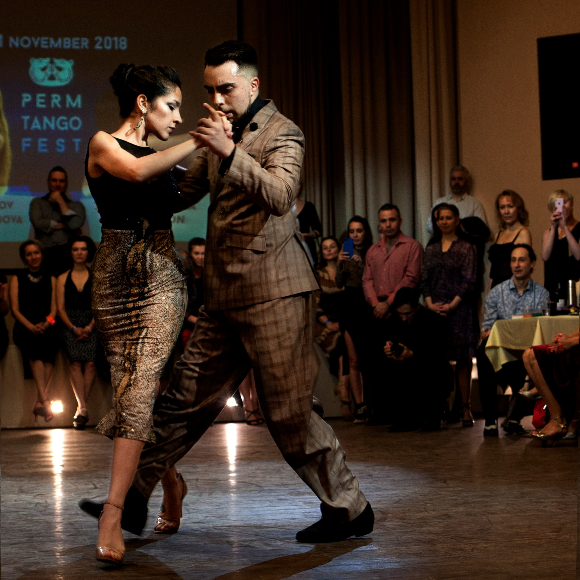 Clarisa Aragon and Jonathan Saavedra