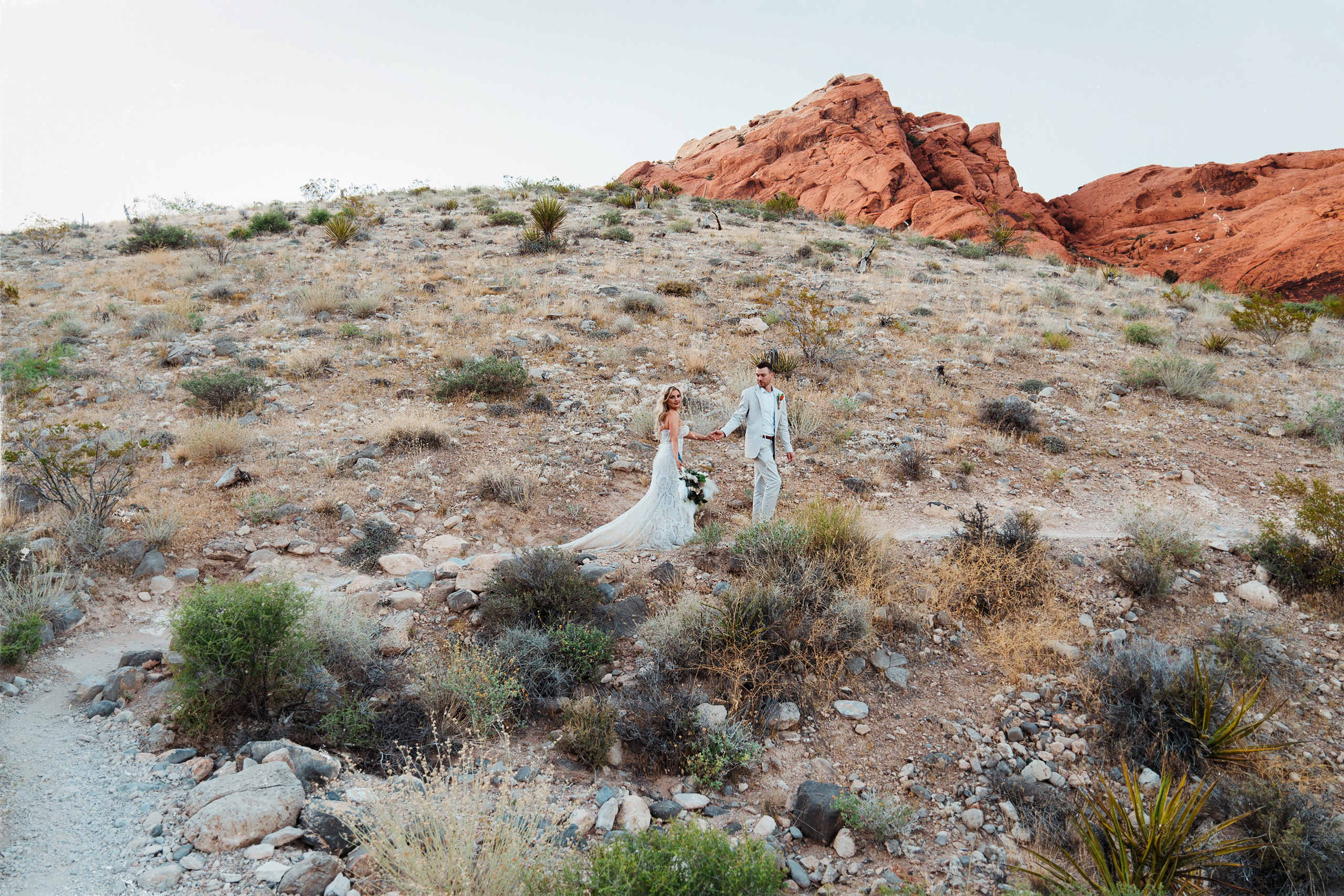 Kristin&Jerry. Wedding & elopement photographer Viktoriya Kravtsov. Las Vegas