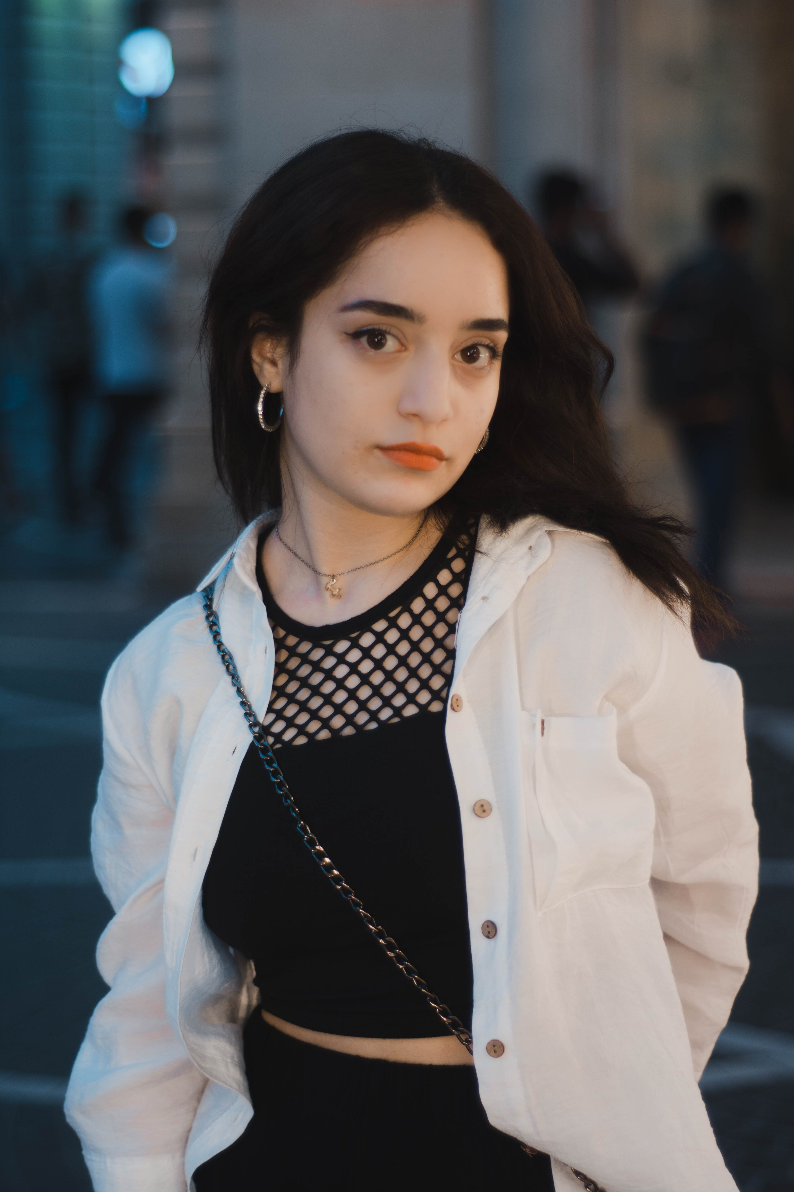 Lana axşam çəkilişi. Fotoqraf Vəli Məmmədov