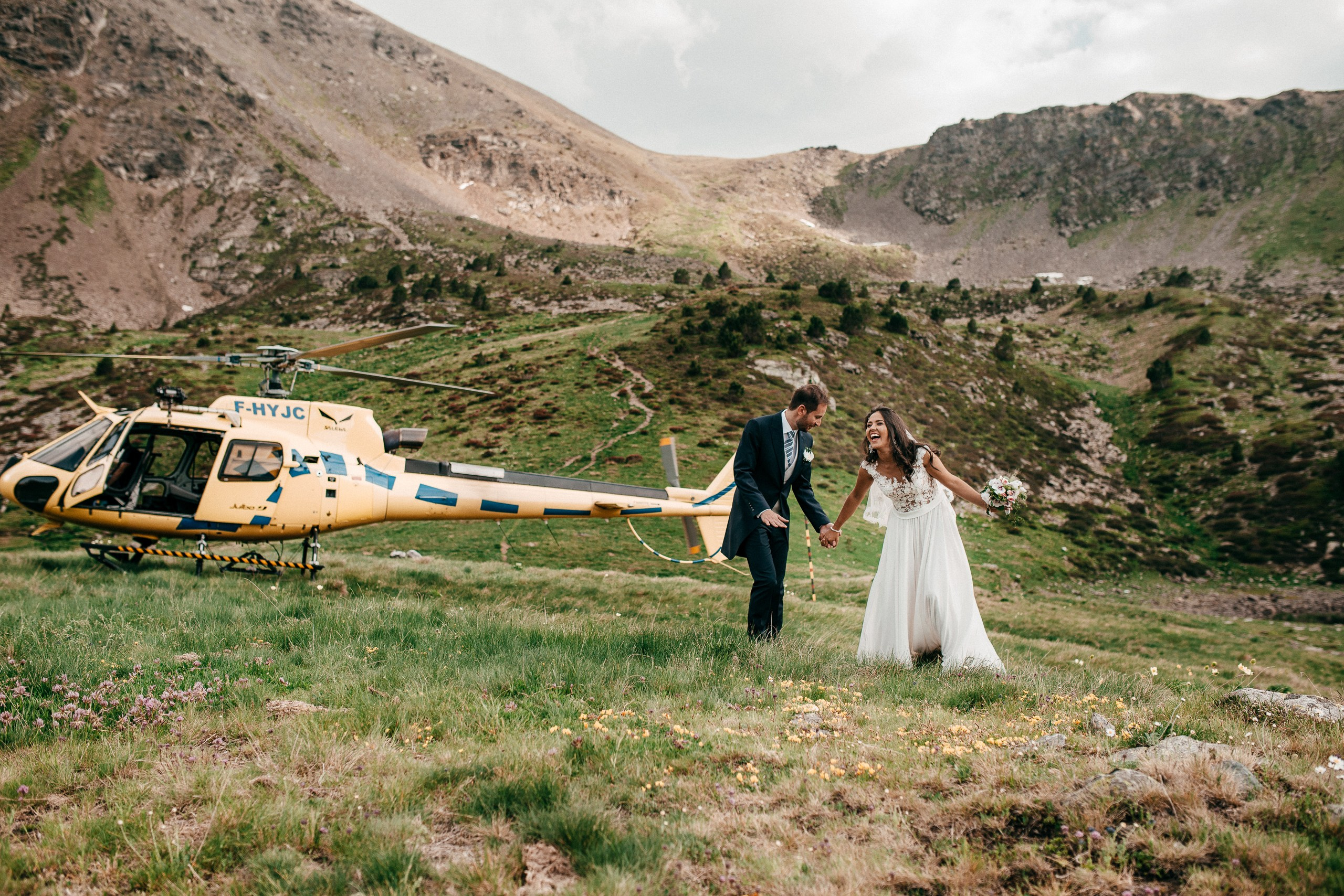 Una boda de sueño en Andorra la Vella. Fotógrafo profesional Bilbao