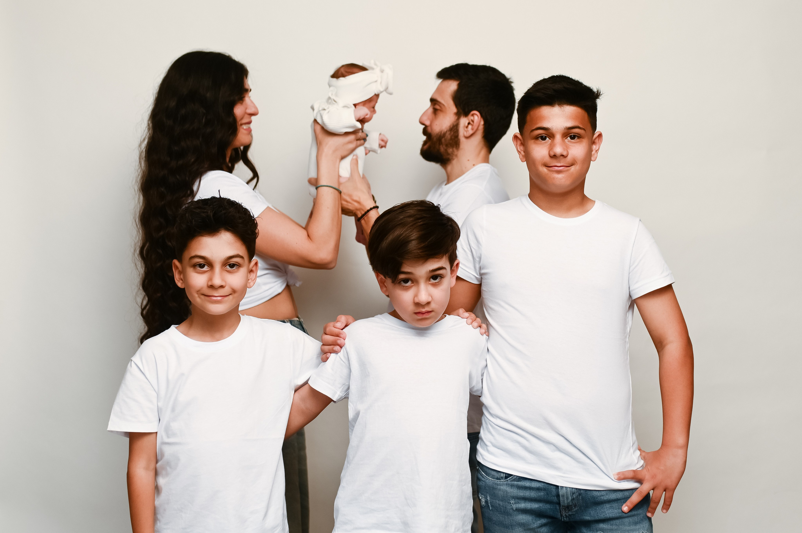 Studio Family Photoshoot. WELCOME