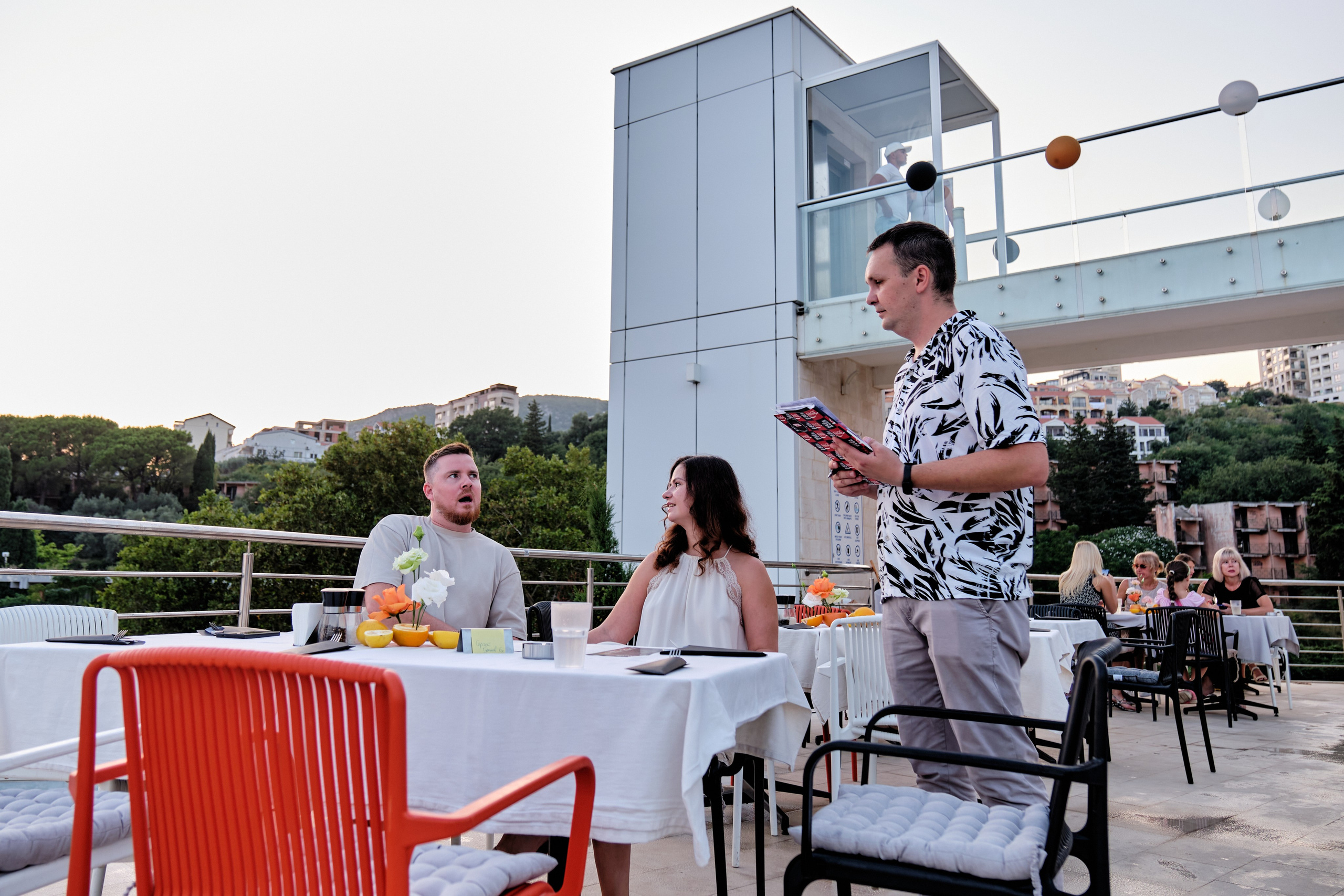 Photo report from the Zebra Restaurant’s birthday celebration. Becici, Montenegro. Photographer, photo artist Alena Novgorodtseva