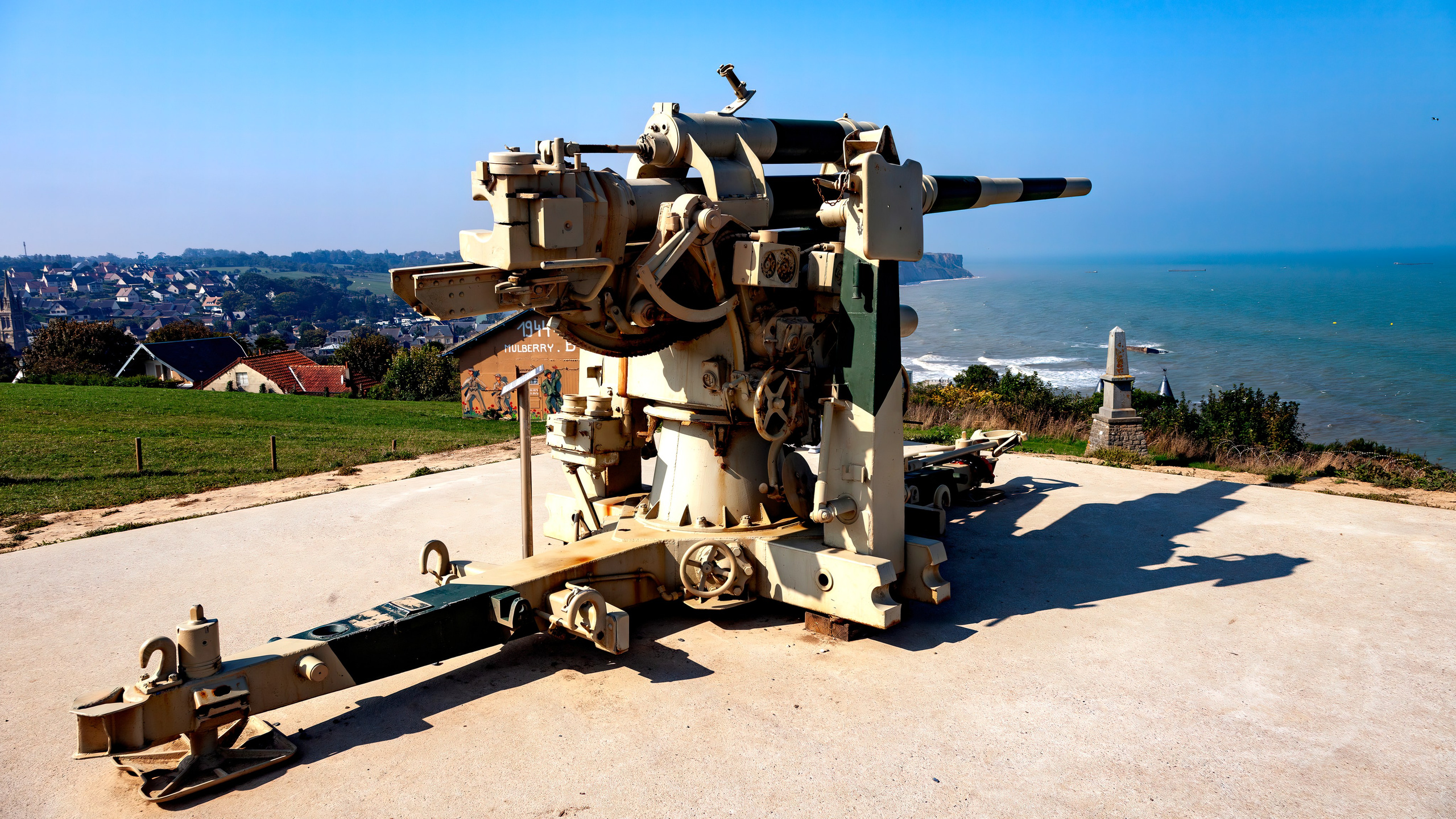 178.Arromanches-les-Bains.France.19.9.2024. Путешествия в формате 360......