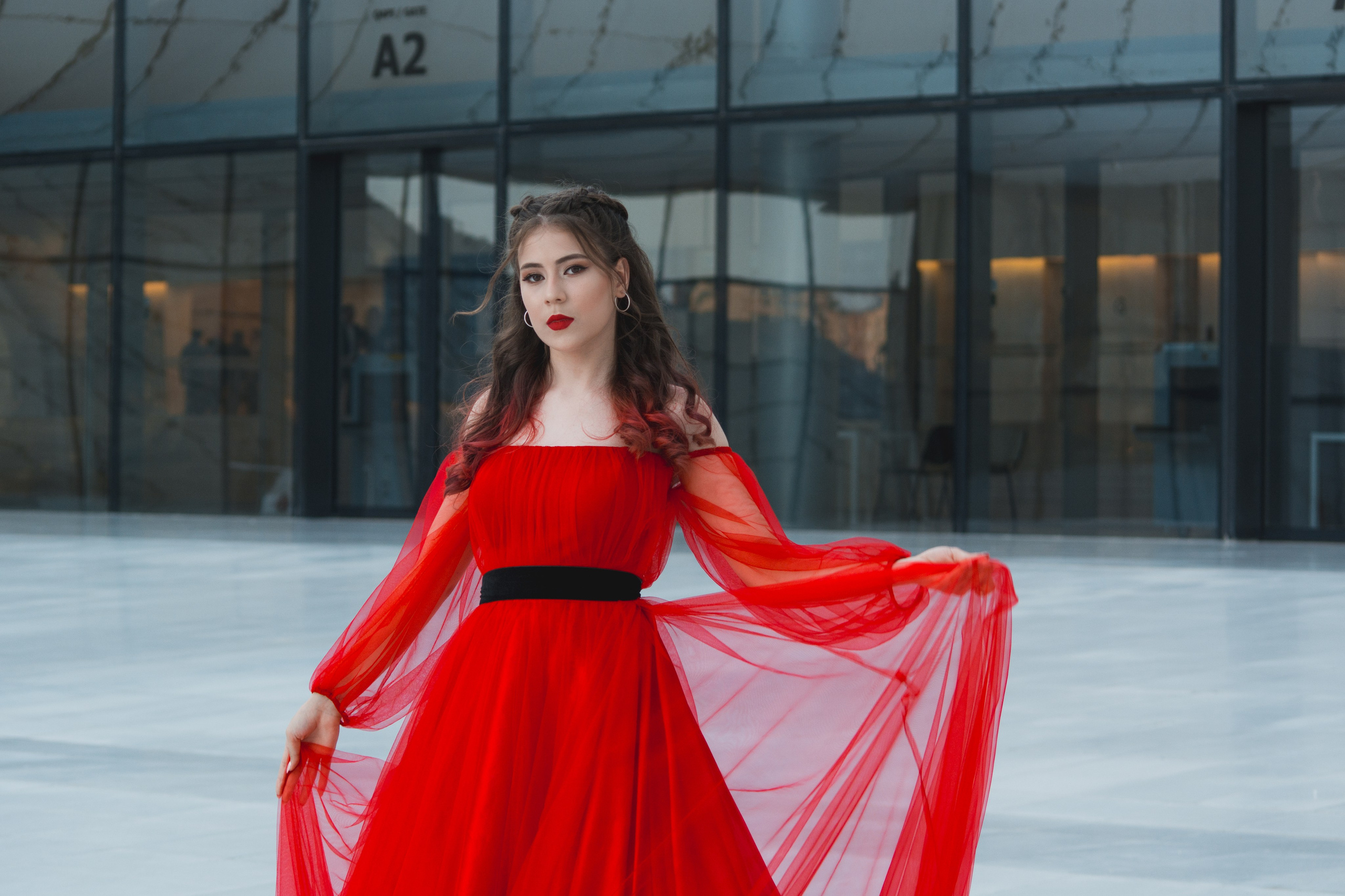 Amina Akhundbeyli. Fotoqraf Vəli Məmmədov