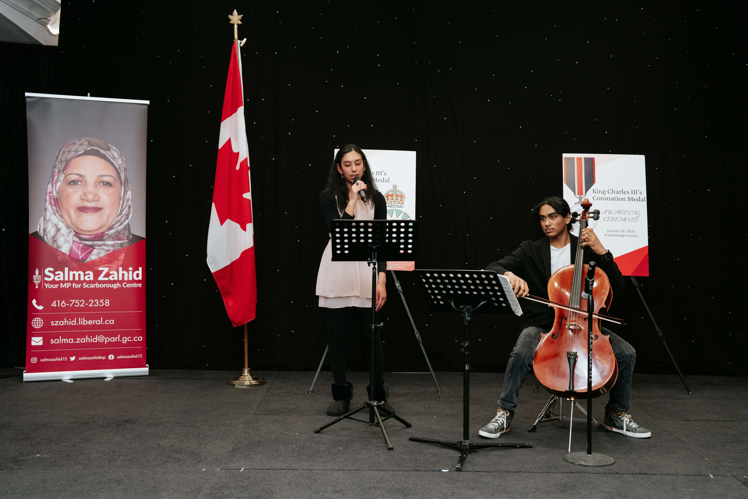 King Charles Coronation Medal Awarding Ceremony. MISAJA MEDIA