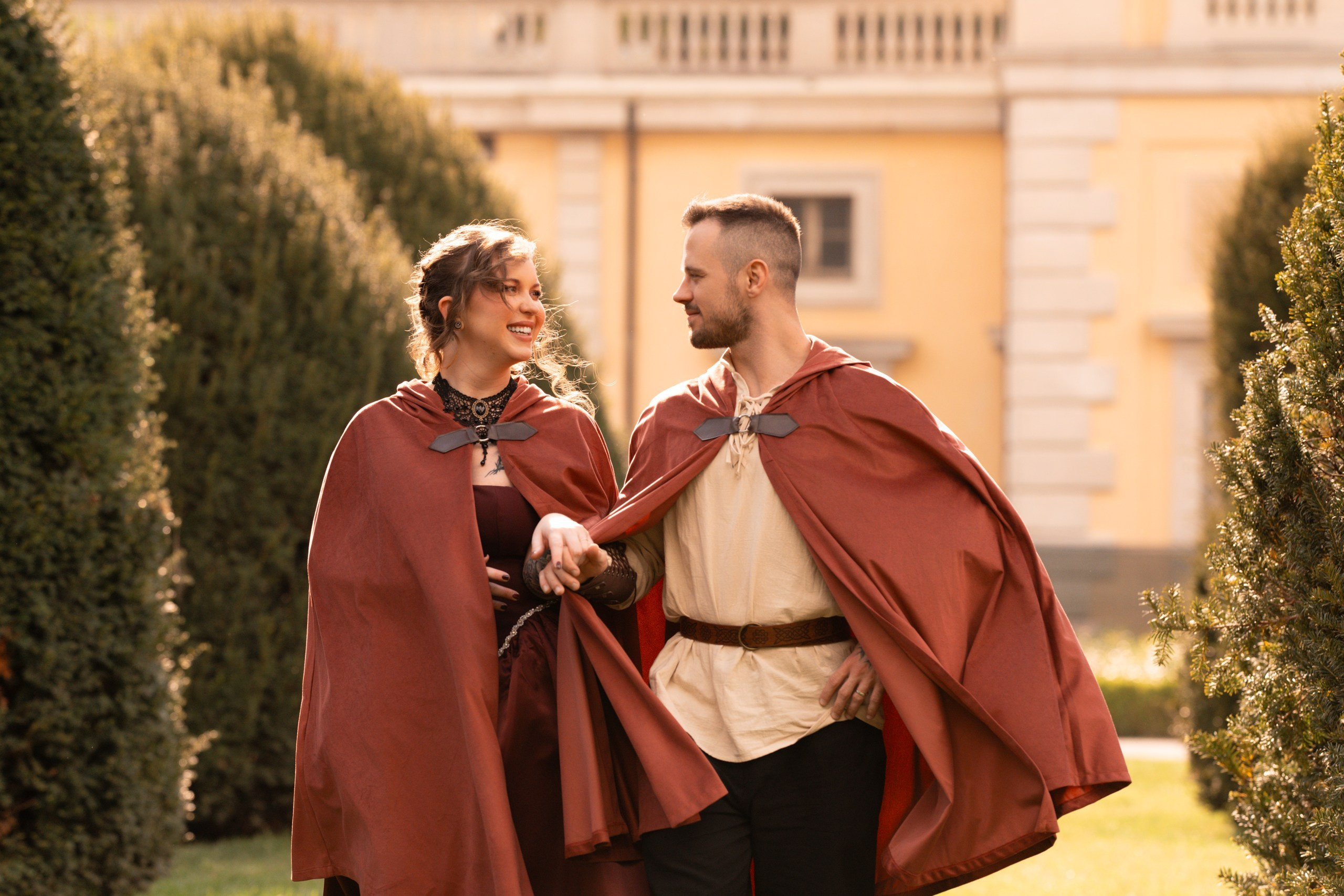Medieval Love Story. Wedding Photographer Lake Como Ferrari Media Production