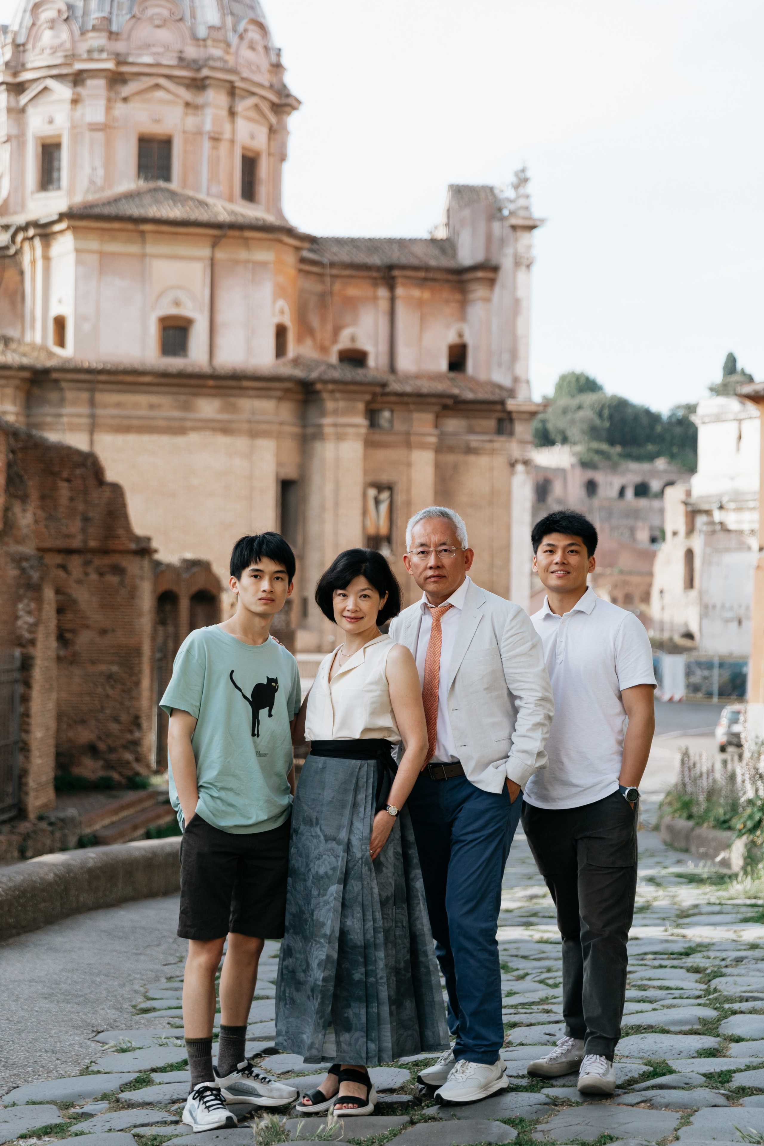 Family. Photographer in Rome